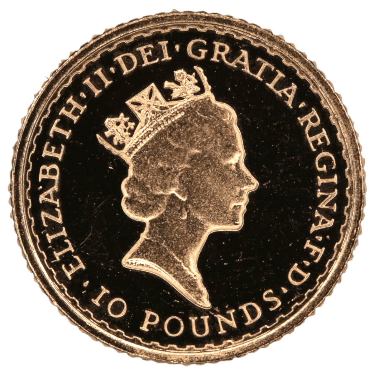 イギリス 10ポンド金貨 1987年 ブリタニア - NJ BUYER'S MARKETPLACE