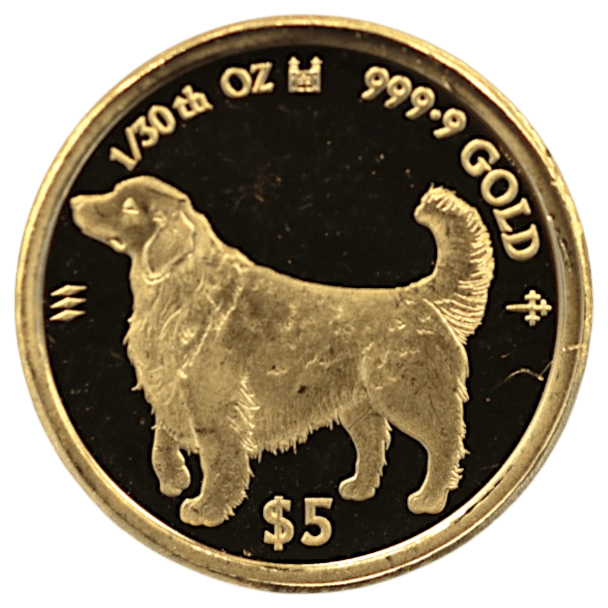 クック島 5ドル金貨 2023年 犬 エリザベス2世 - NJ BUYER'S MARKETPLACE