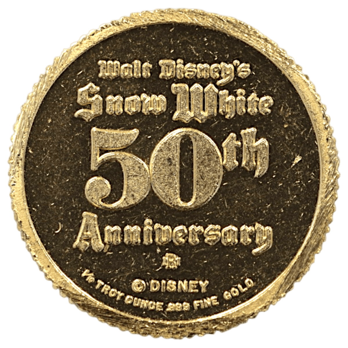 ディズニー 1/10オンス金メダル 1987年 白雪姫 50周年記念 - NJ BUYER'S MARKETPLACE