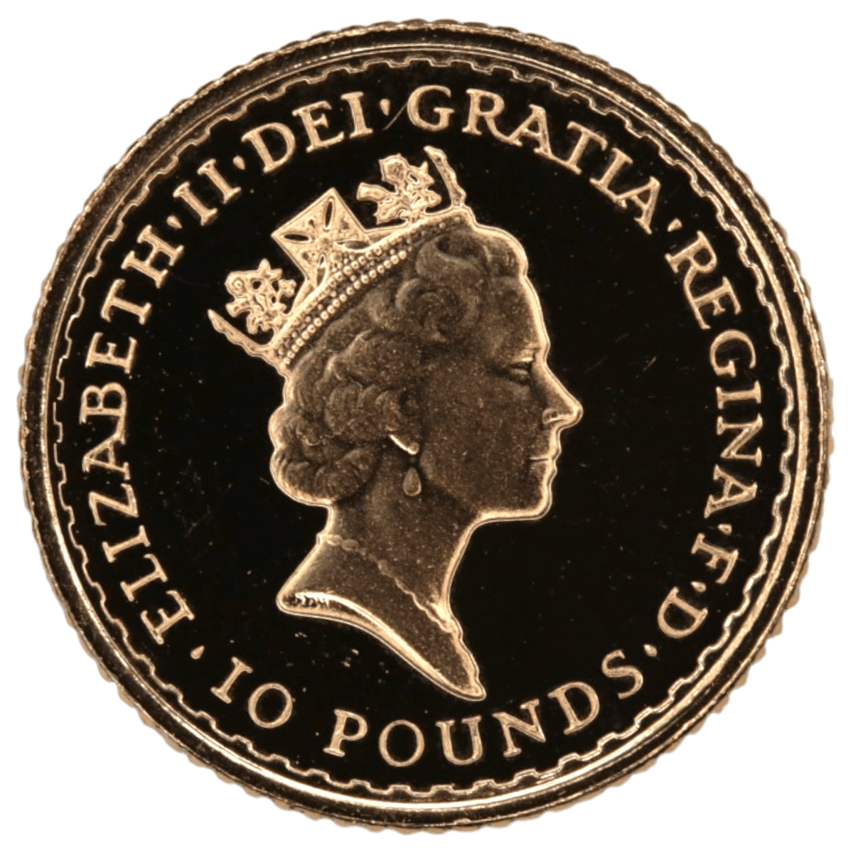 イギリス 10ポンド金貨 1987年 - NJ BUYER'S MARKETPLACE