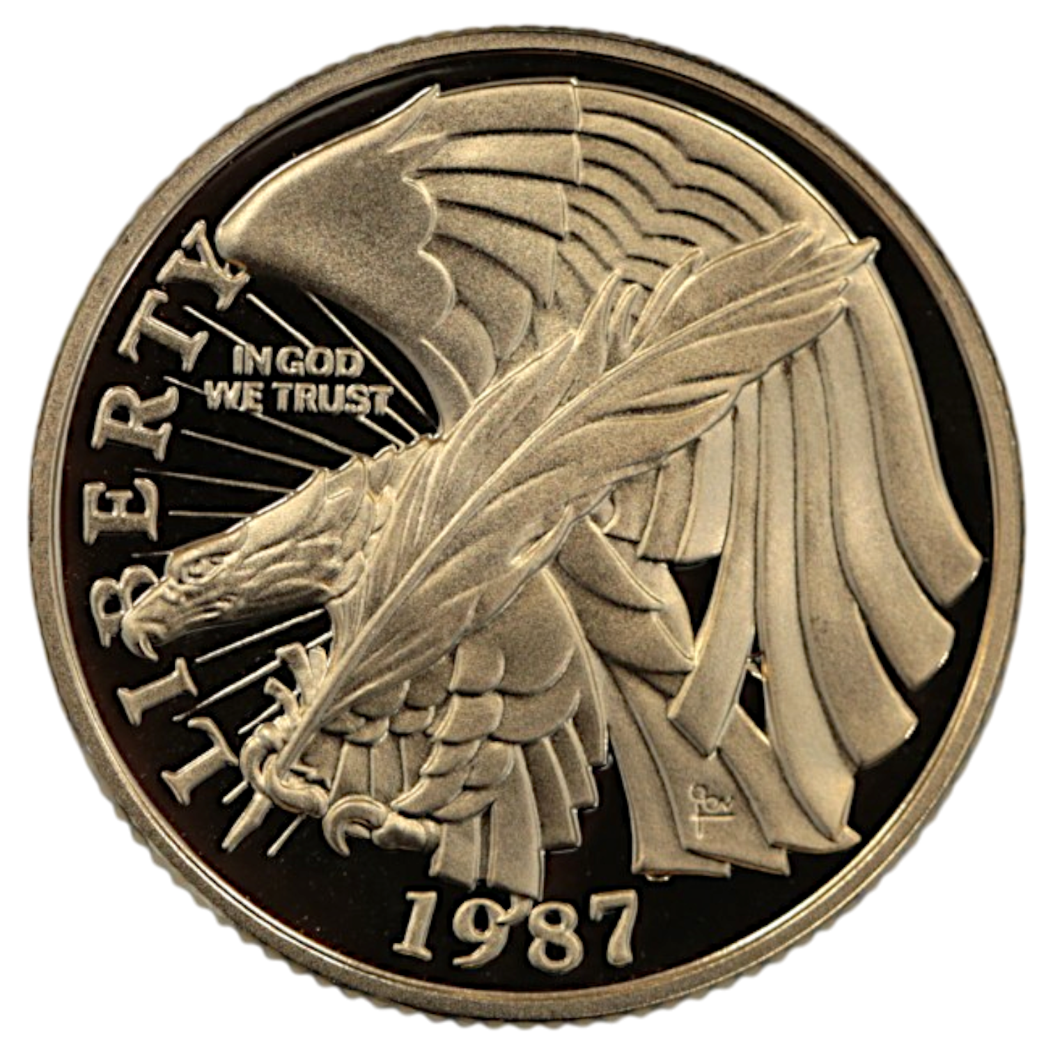 アメリカ 5ドル金貨 1987年 イーグル