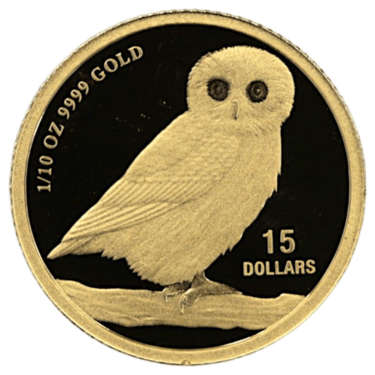 ツバル 15ドル金貨 2018年 フクロウ エリザベス2世 - NJ BUYER'S MARKETPLACE
