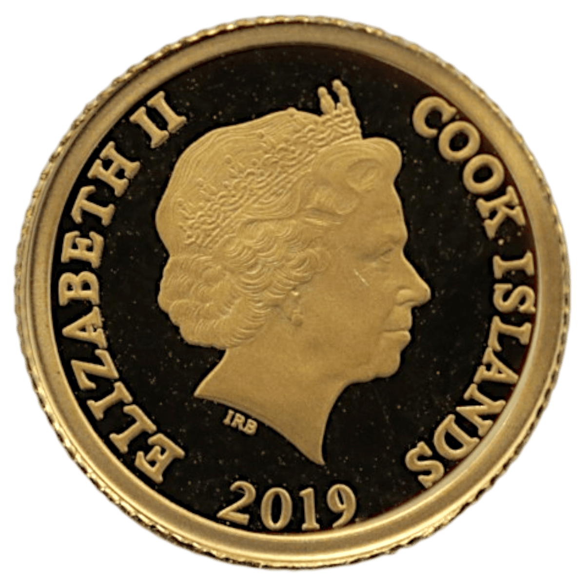 クック島 4ドル金貨 2019年 イルカ エリザベス2世 - NJ BUYER'S MARKETPLACE