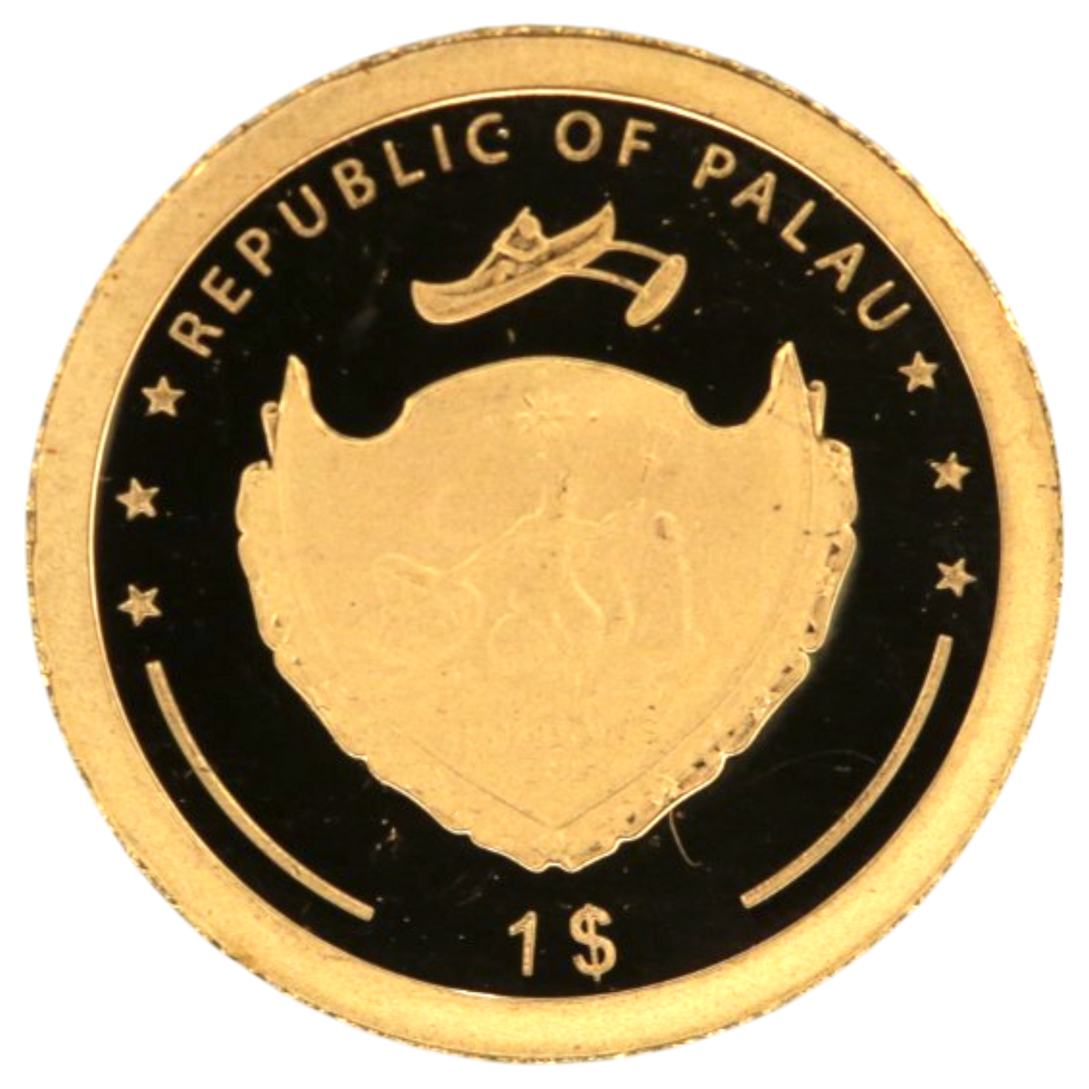 パラオ 1ドル金貨 2013年 ヒストリック・ミーティング