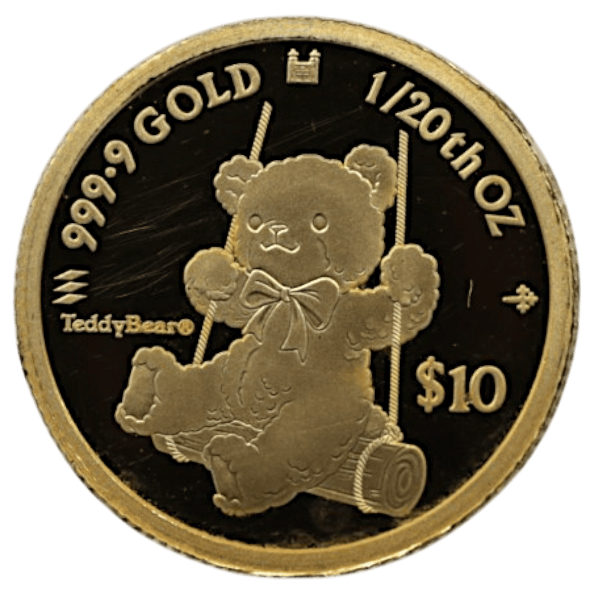 クック島 10ドル金貨 2025年 テディベア チャールズ3世 - NJ BUYER'S MARKETPLACE