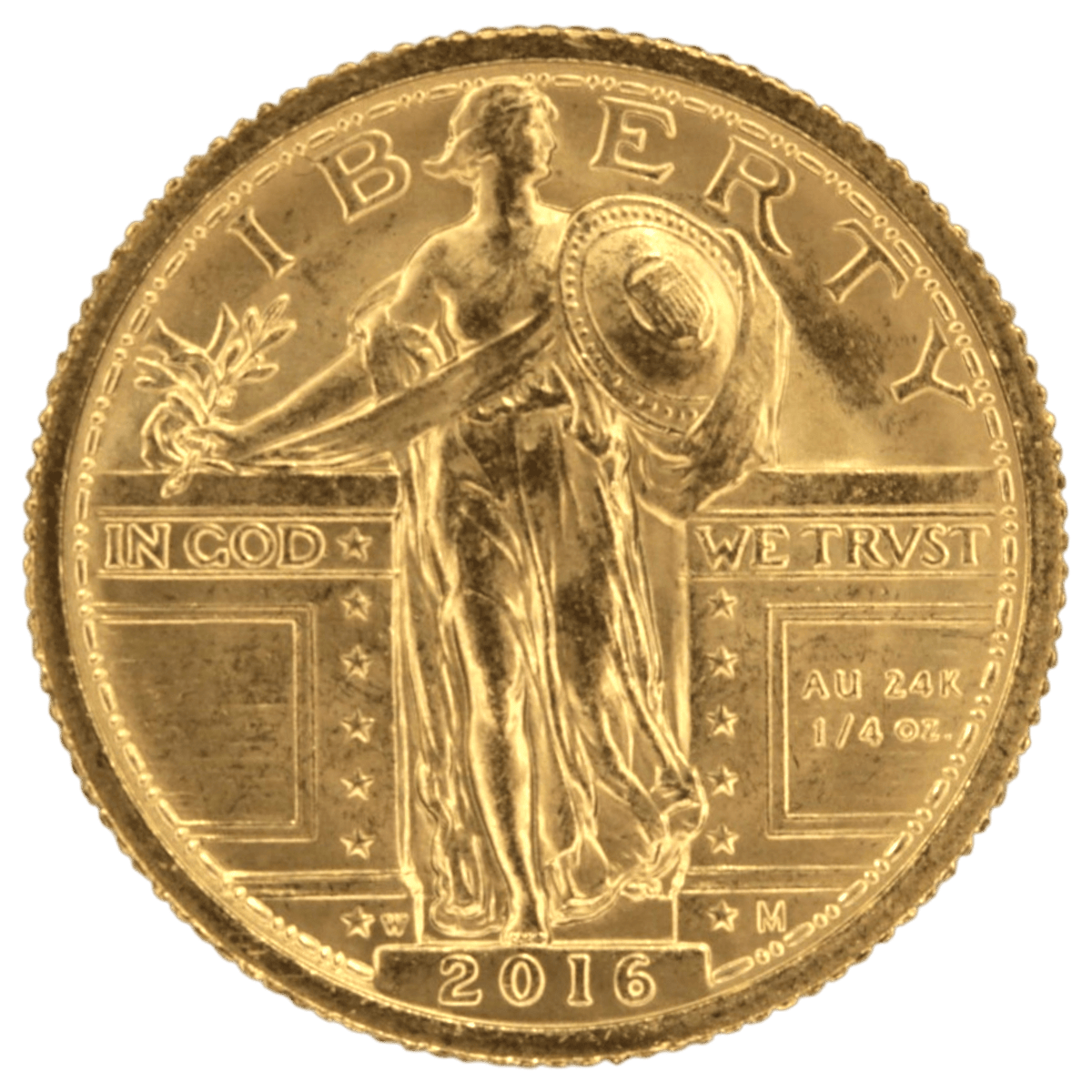 アメリカ 1/4ドル金貨 2016年 - NJ BUYER'S MARKETPLACE