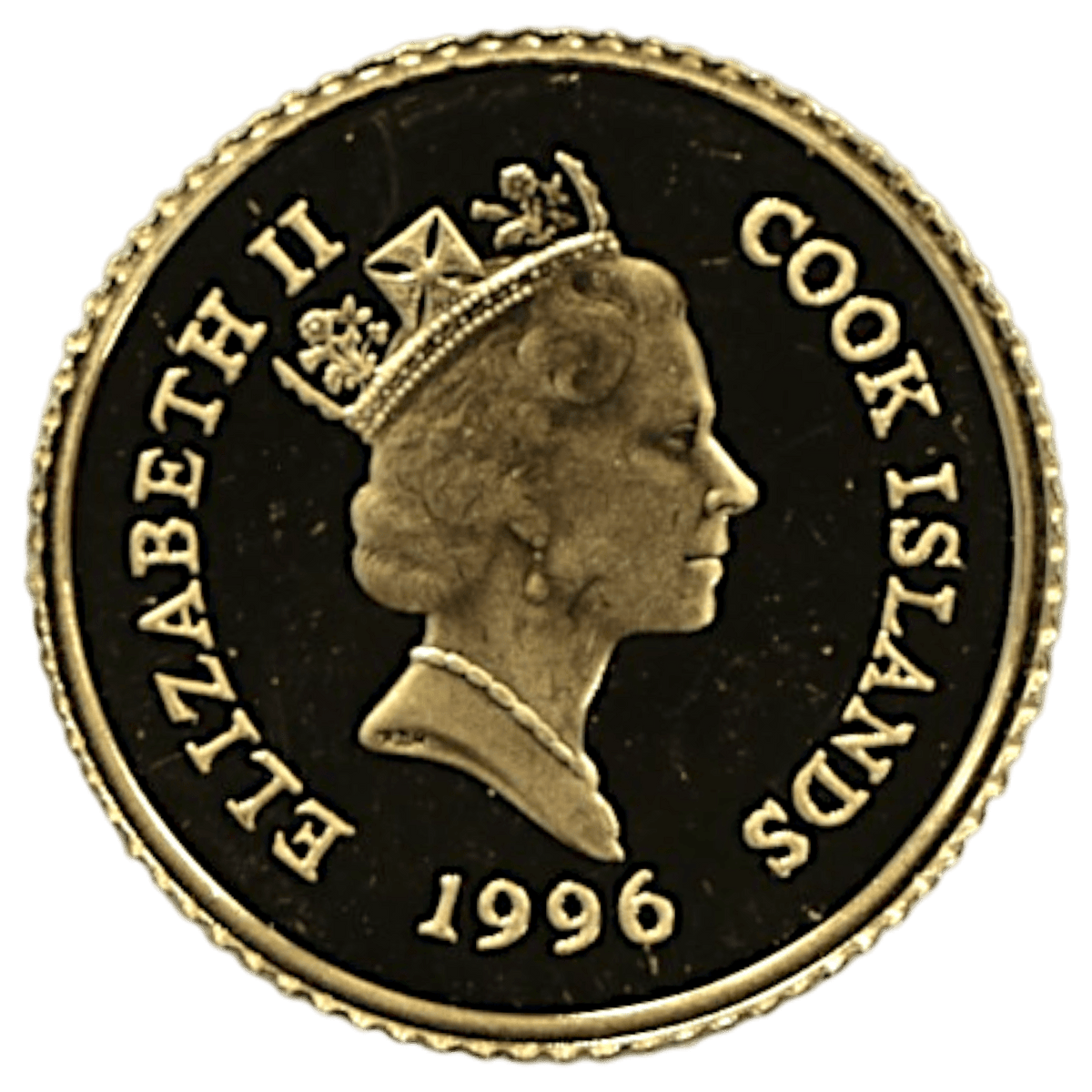 クック島 5ドル金貨 1996年 白熊の親子 エリザベス2世 - NJ BUYER'S MARKETPLACE