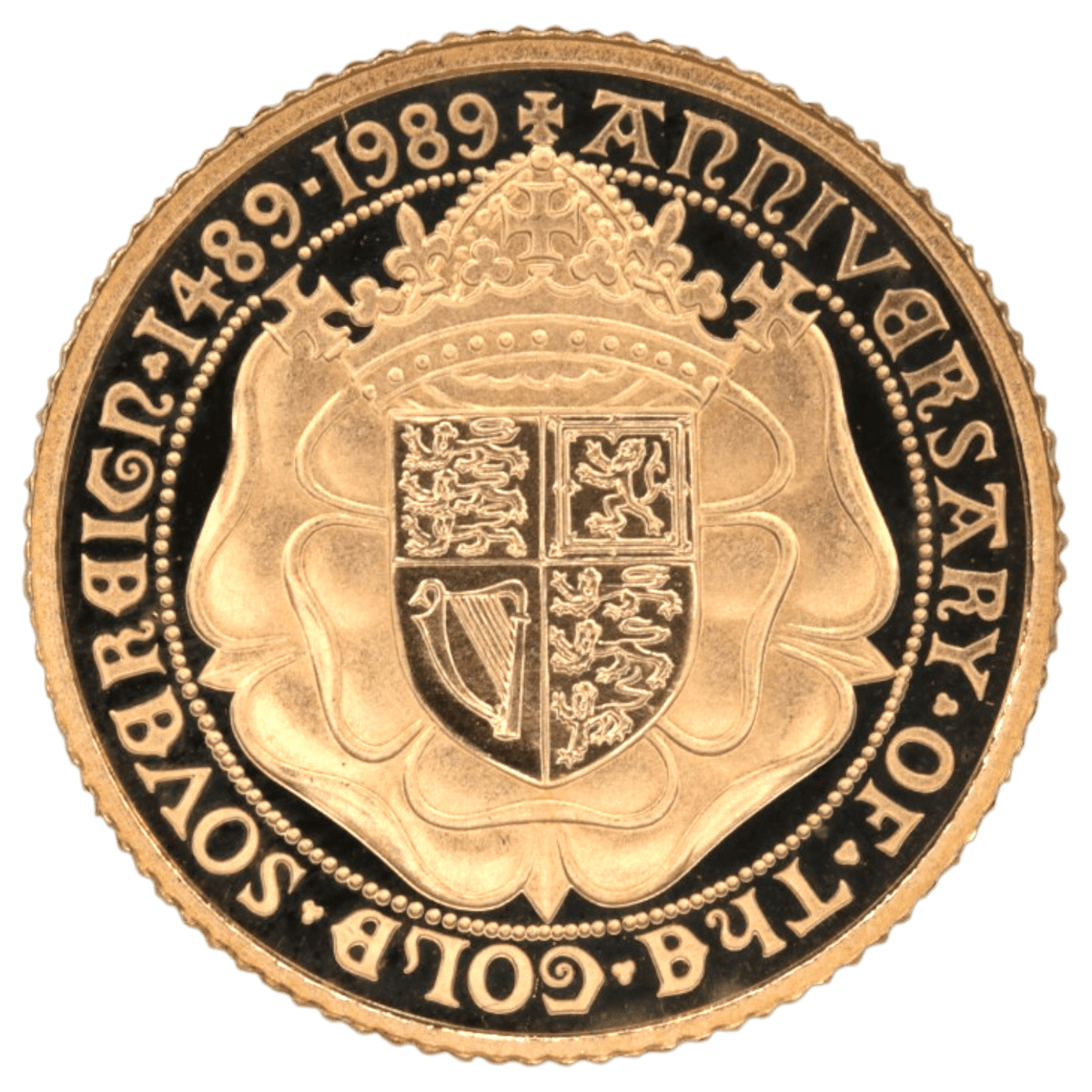 イギリス 1/2ソヴリン金貨 1989年 - NJ BUYER'S MARKETPLACE