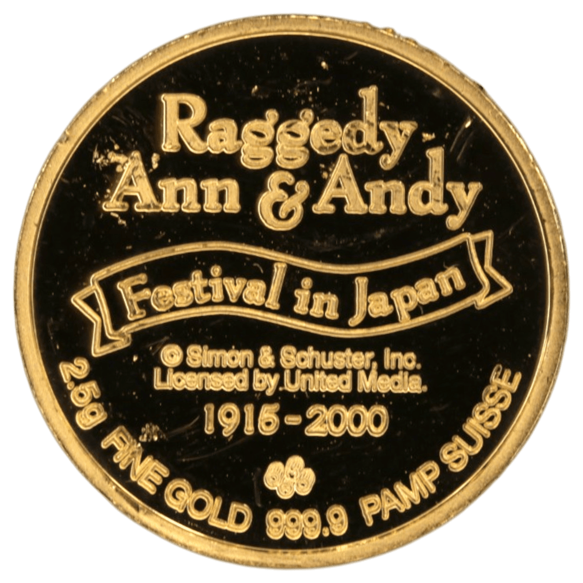 Au Medal Ann&Andy - NJ BUYER'S MARKETPLACE