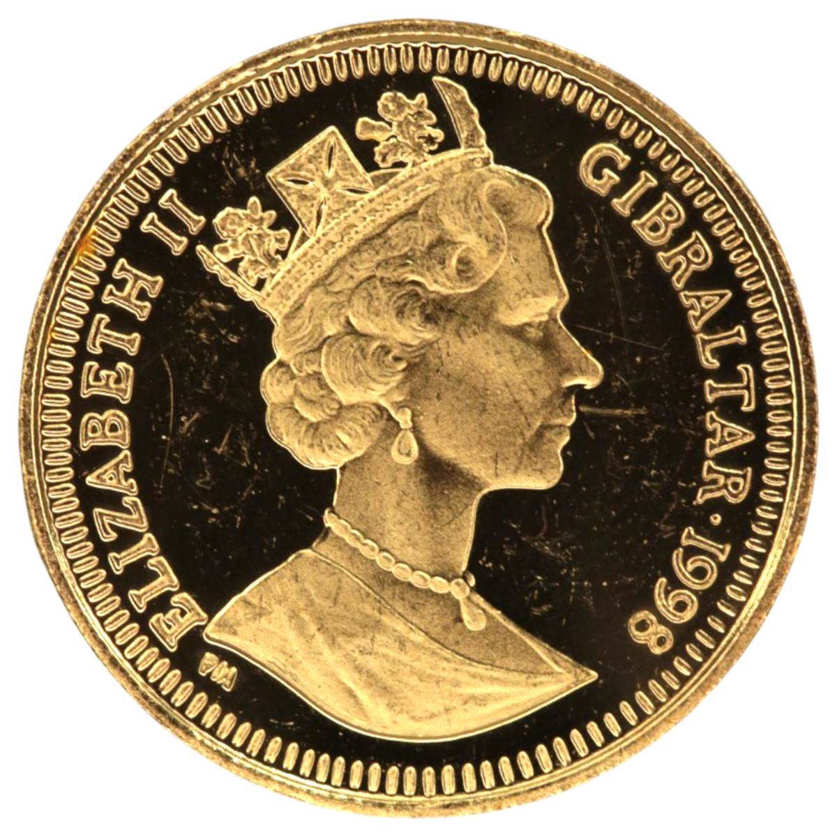 ジブラルタル 金貨 1998年 エンジェル