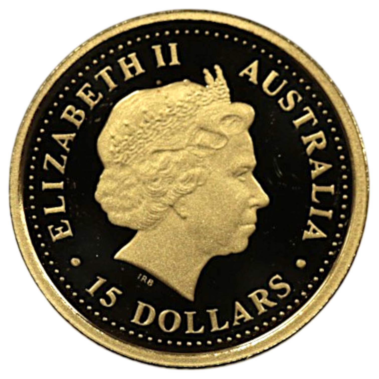 オーストラリア 15ドル金貨 2007年 カモノハシ エリザベス2世