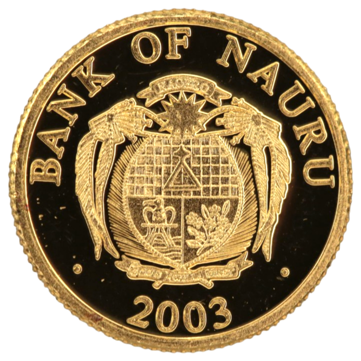 ナウル 10ドル金貨 2003年