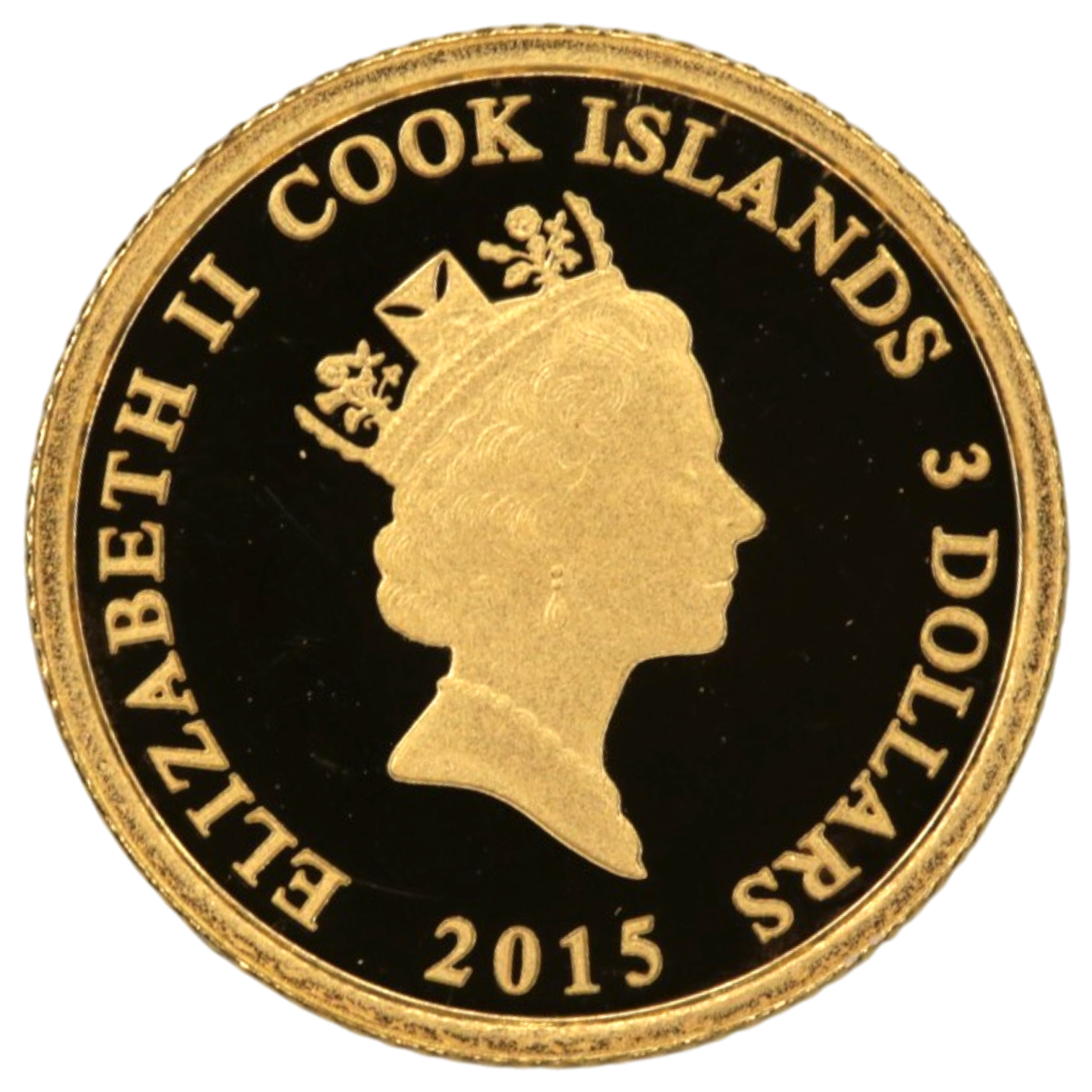 クック島 3ドル 2015年 スヌーピー
