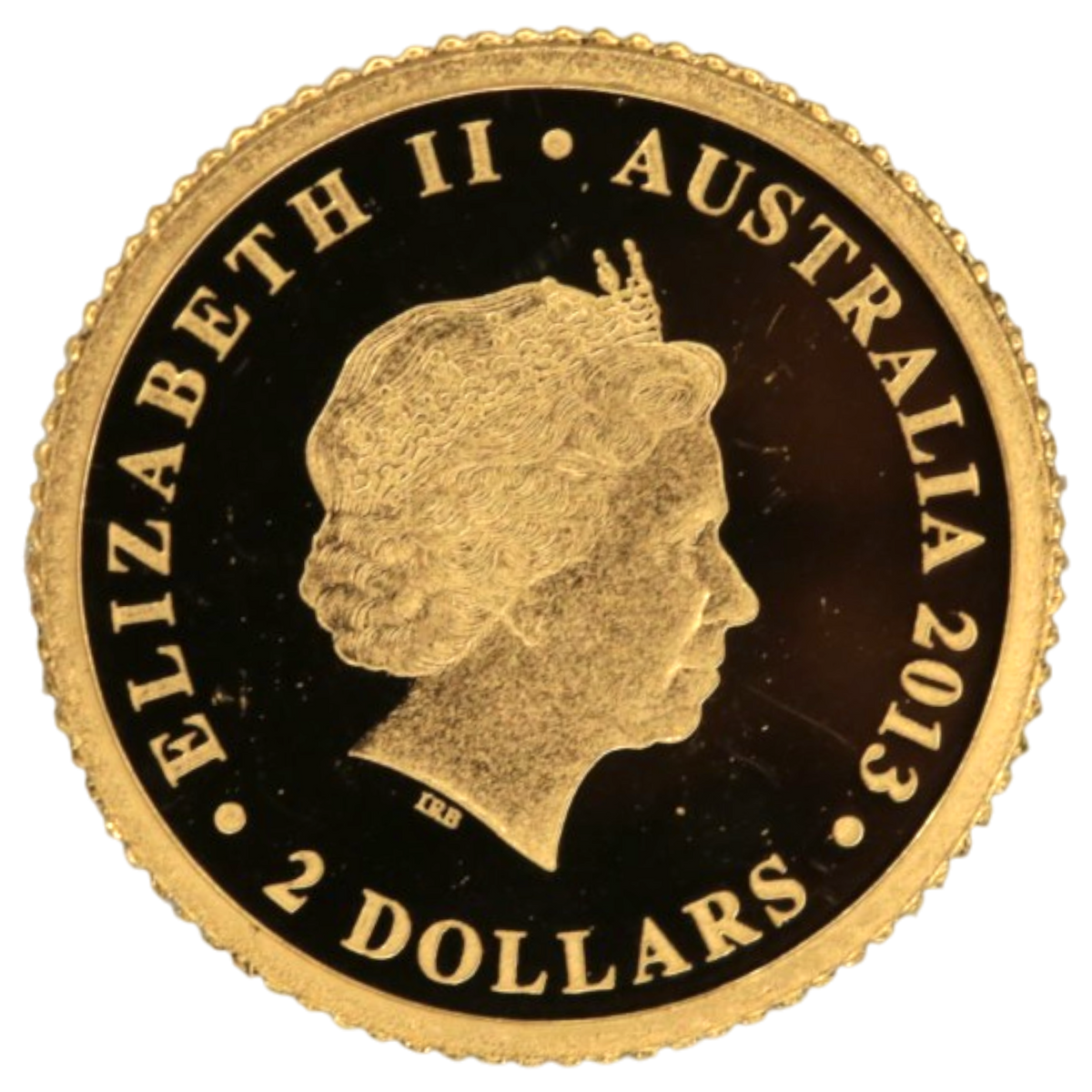 オーストラリア 2ドル金貨 2013年 コアラ