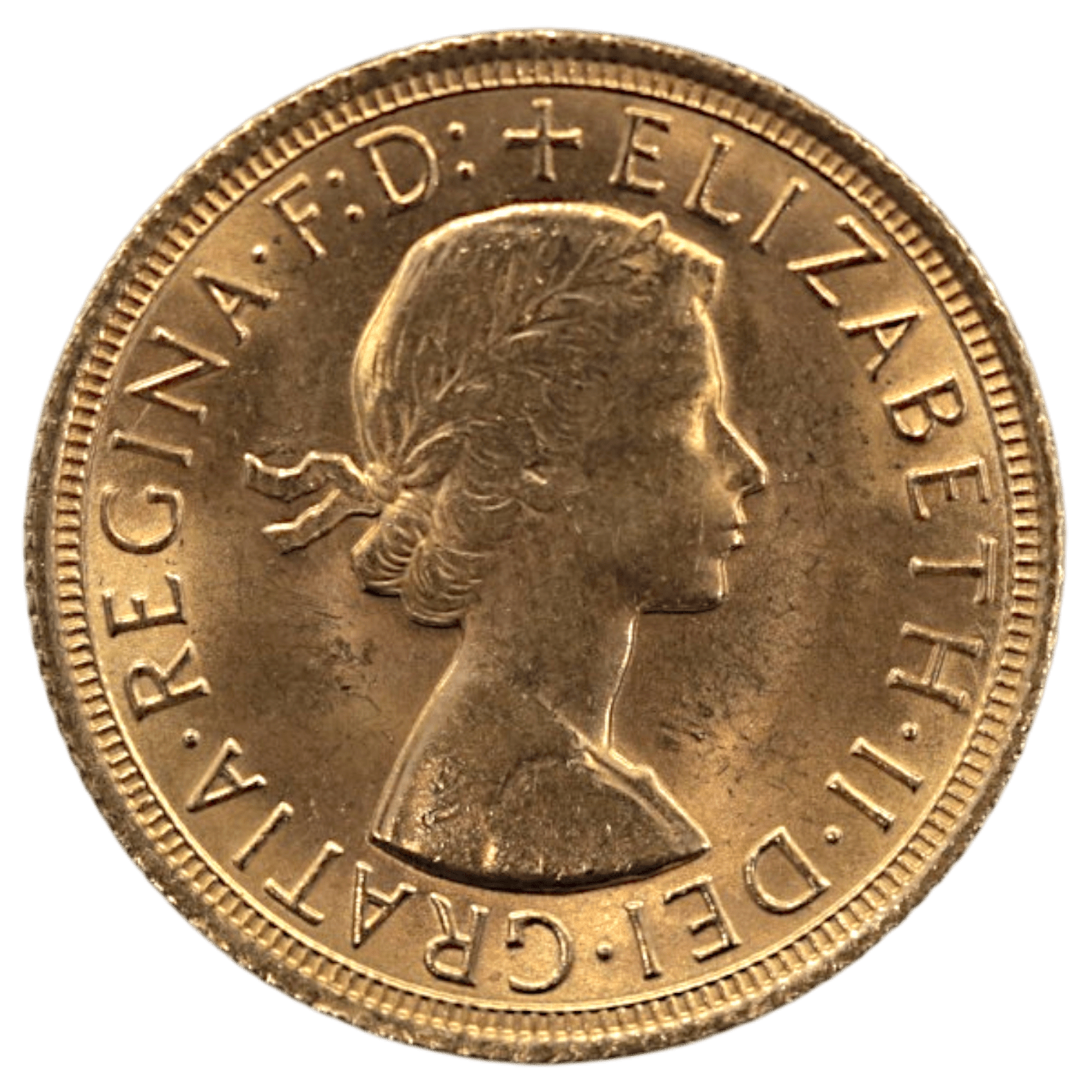 イギリス ソヴリン金貨 1968年 ロンドン鋳 エリザベス2世 ヤングヘッド - NJ BUYER'S MARKETPLACE