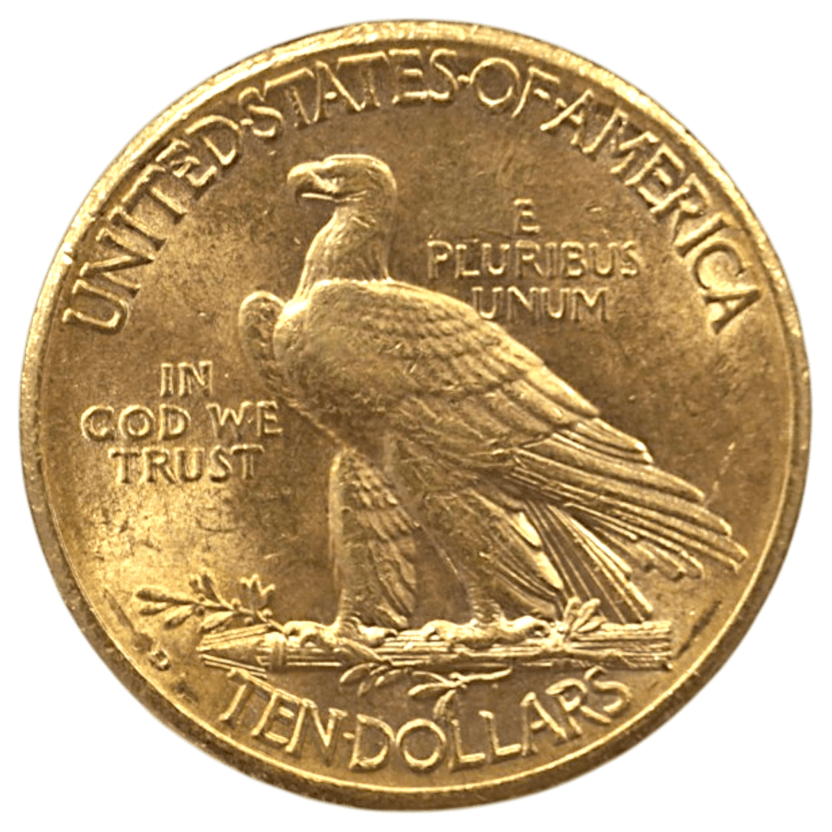 アメリカ 10ドル金貨 1910年 デンバー鋳 インディアン - NJ BUYER'S MARKETPLACE