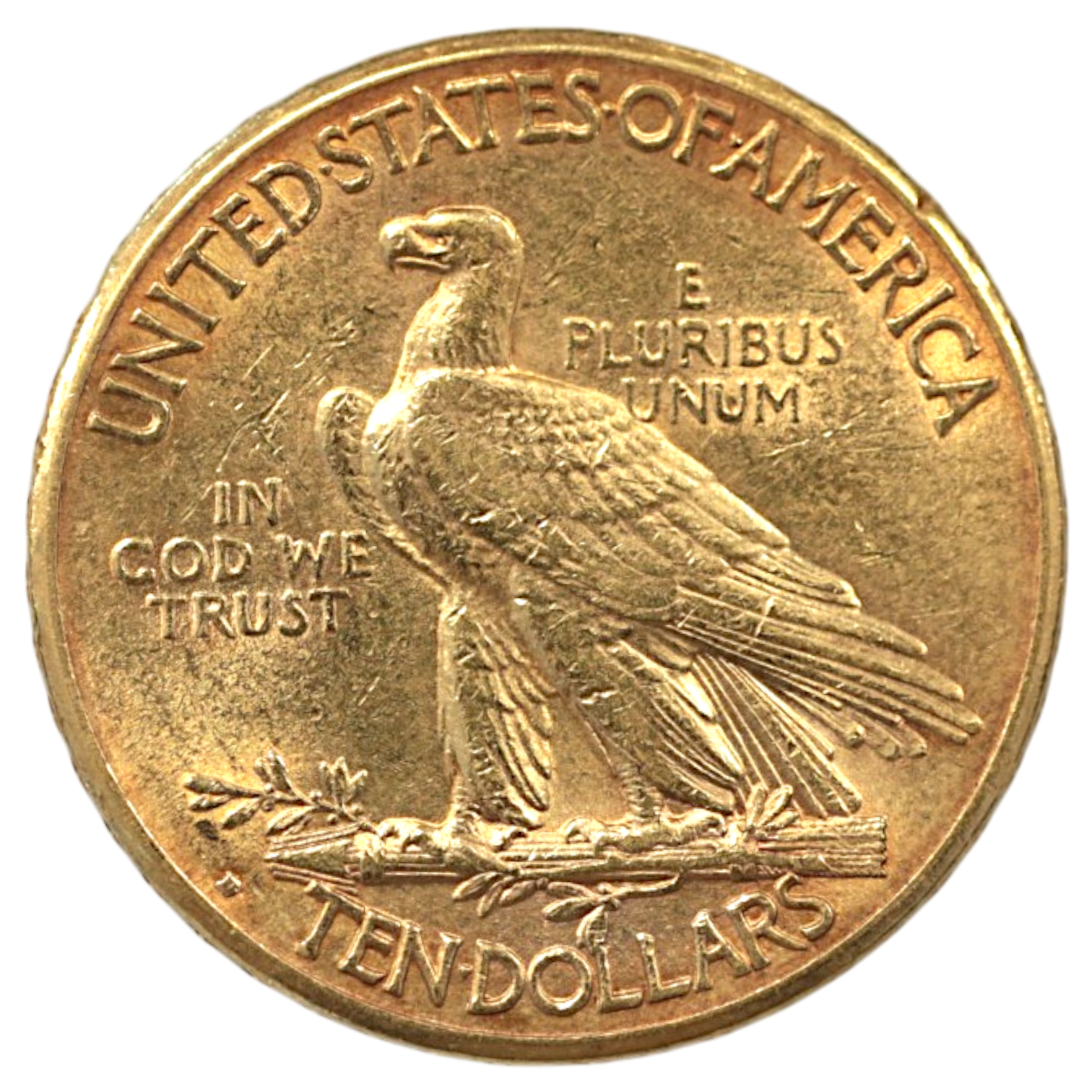 アメリカ 10ドル金貨 1914年 デンバー鋳 インディアン