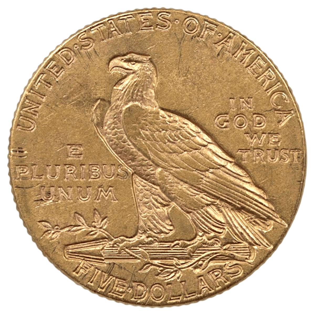 アメリカ 5ドル金貨 1909年 フィラデルフィア鋳 インディアン - NJ BUYER'S MARKETPLACE