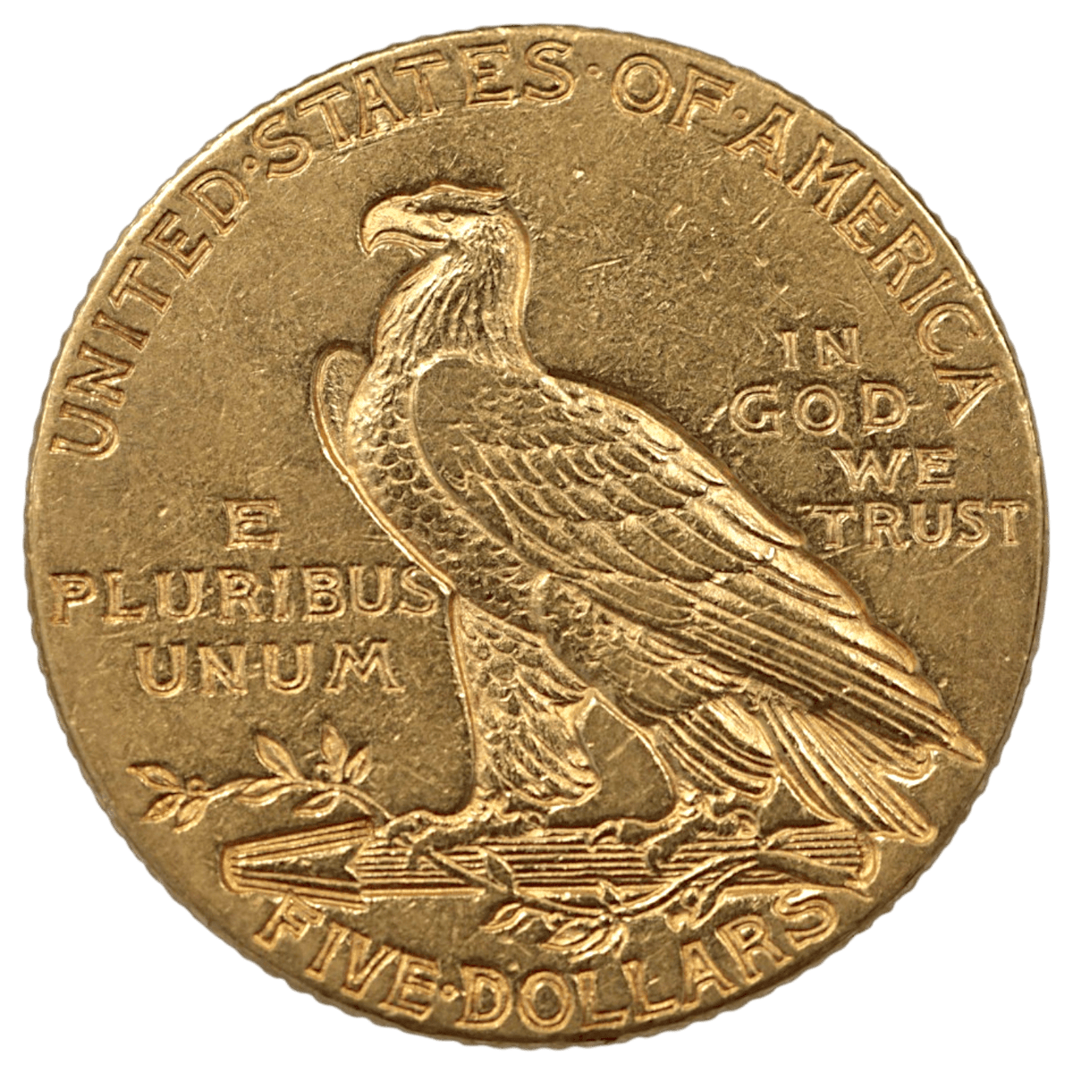 アメリカ 5ドル金貨 1909年 フィラデルフィア鋳 インディアン - NJ BUYER'S MARKETPLACE