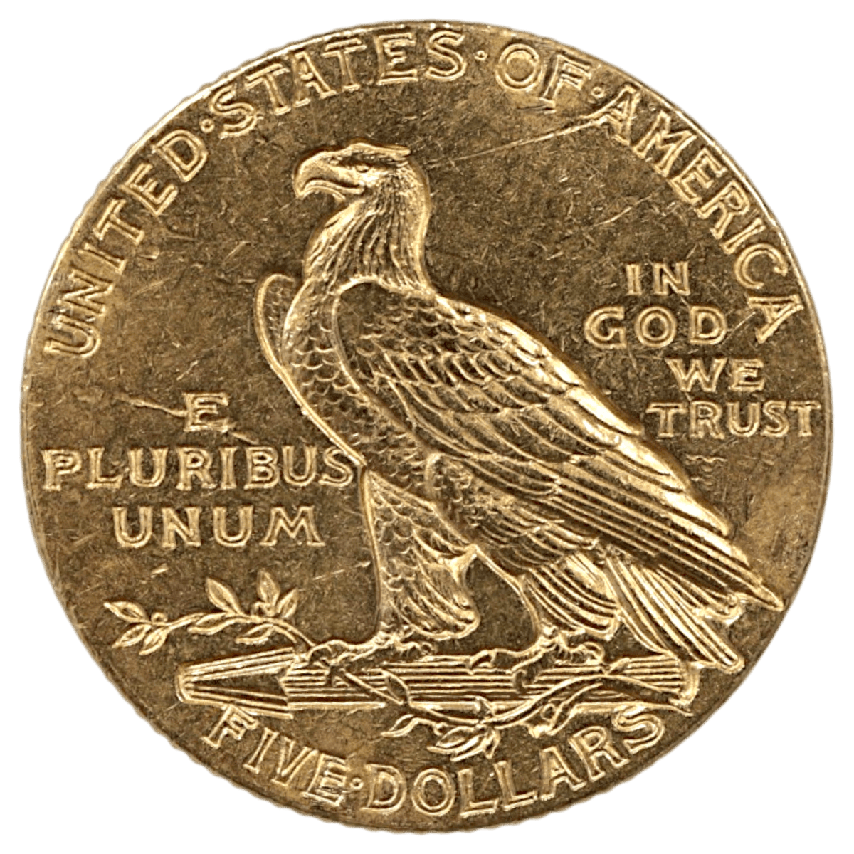 アメリカ 5ドル金貨 1909年 フィラデルフィア鋳 インディアン - NJ BUYER'S MARKETPLACE