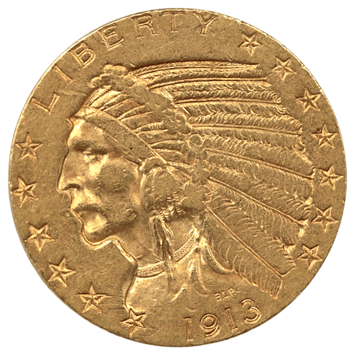 アメリカ 5ドル金貨 1913年 インディアン - NJ BUYER'S MARKETPLACE