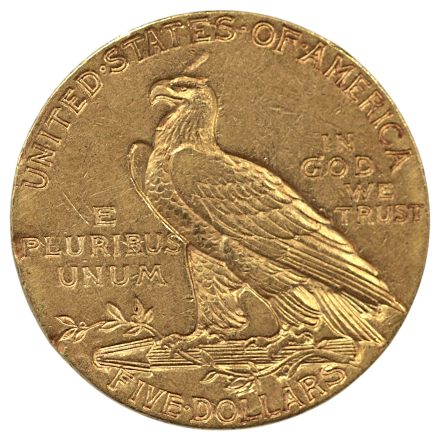 アメリカ 5ドル金貨 1913年 インディアン