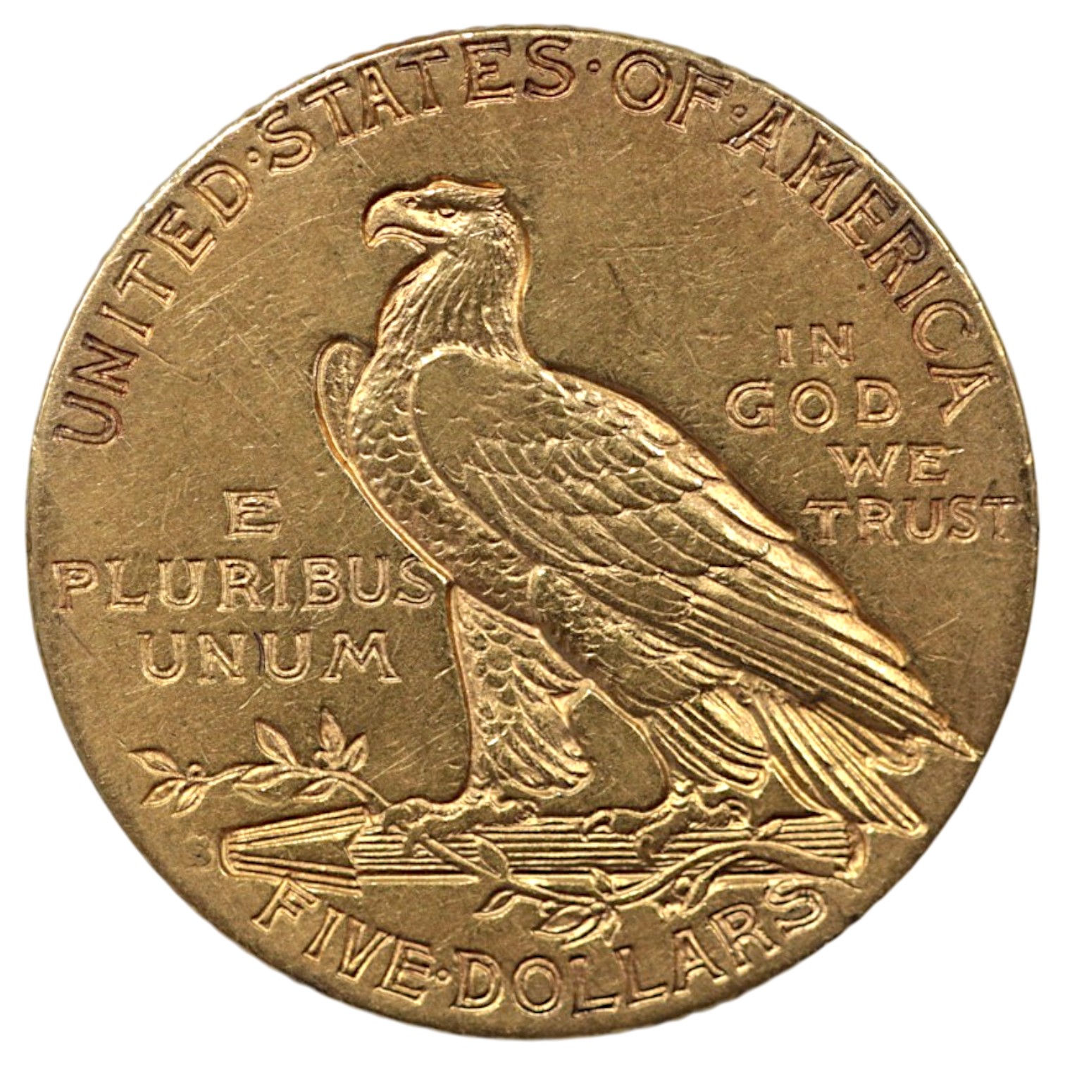 アメリカ 5ドル金貨 1911年 サンフランシスコ鋳 インディアン