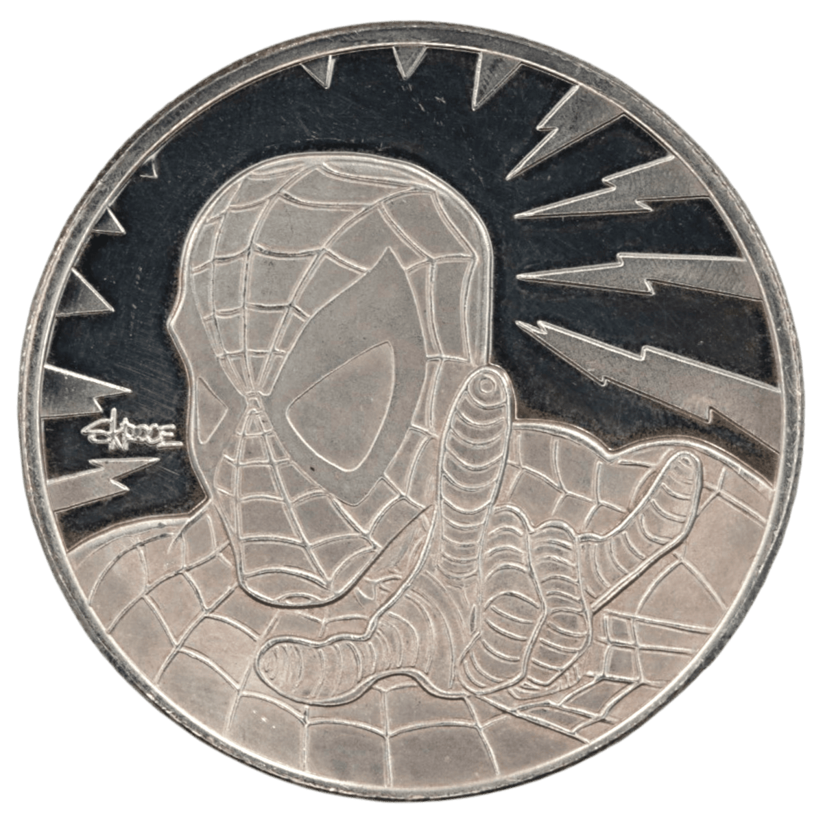 マーベル 1オンス銀メダル ハイランドミント スパイダーマン ゴブリン
