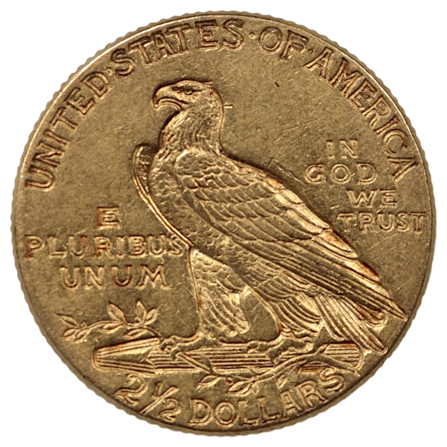 アメリカ 2.5ドル金貨 1912年 フィラデルフィア鋳 インディアン - NJ BUYER'S MARKETPLACE