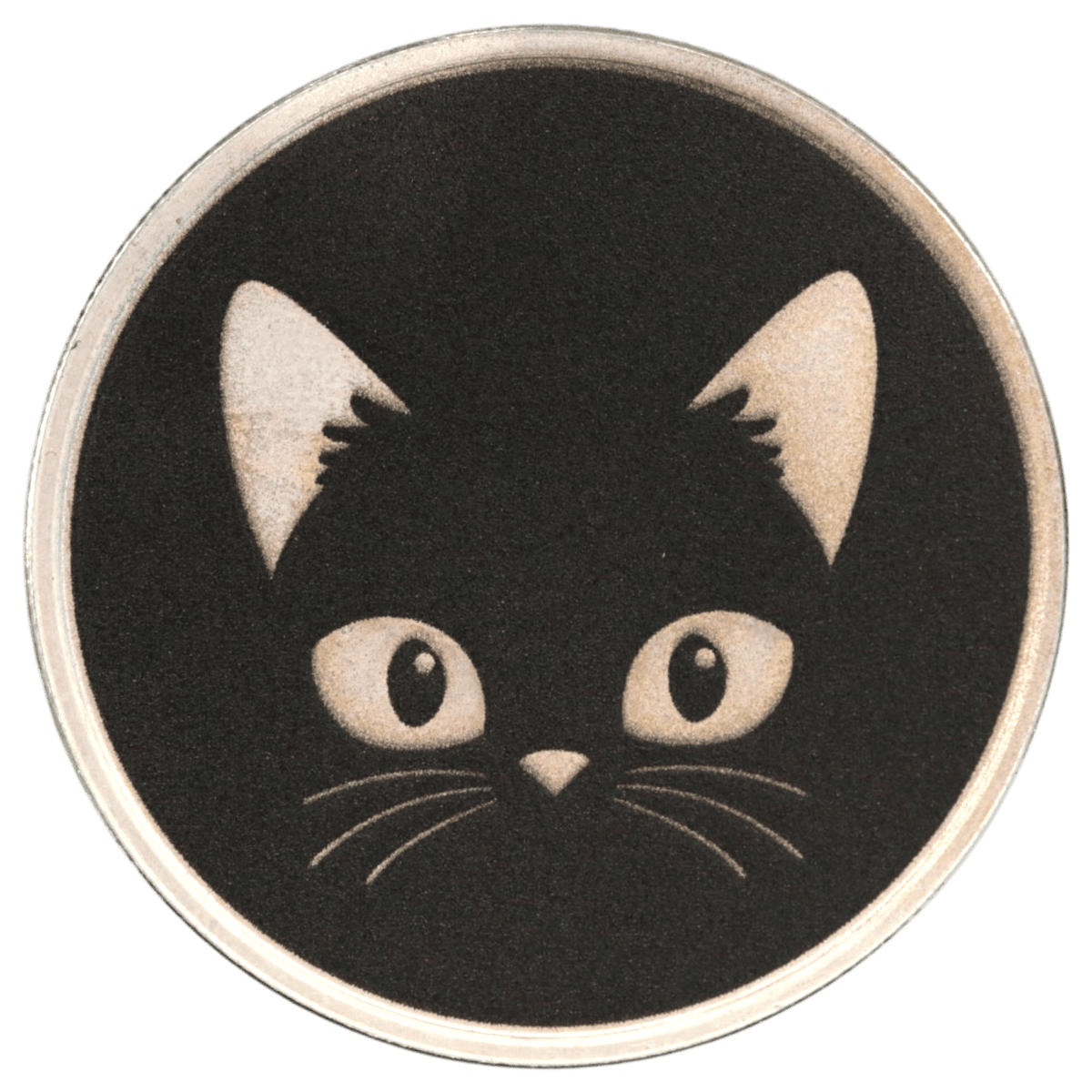 APMEX 1オンス銀メダル 黒猫 カラープリント - NJ BUYER'S MARKETPLACE
