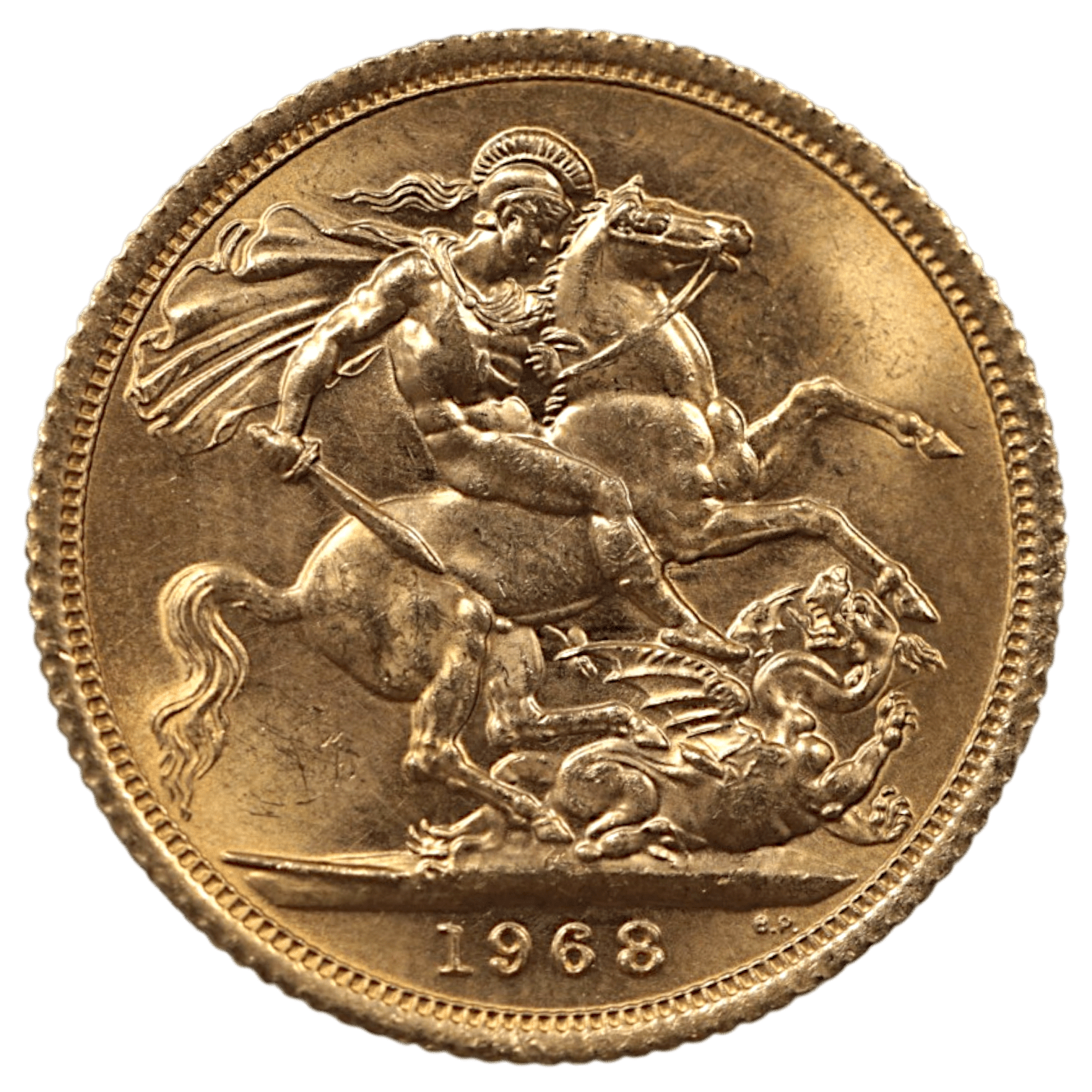 イギリス ソヴリン金貨 1968年 ロンドン鋳 エリザベス2世 ヤングヘッド - NJ BUYER'S MARKETPLACE