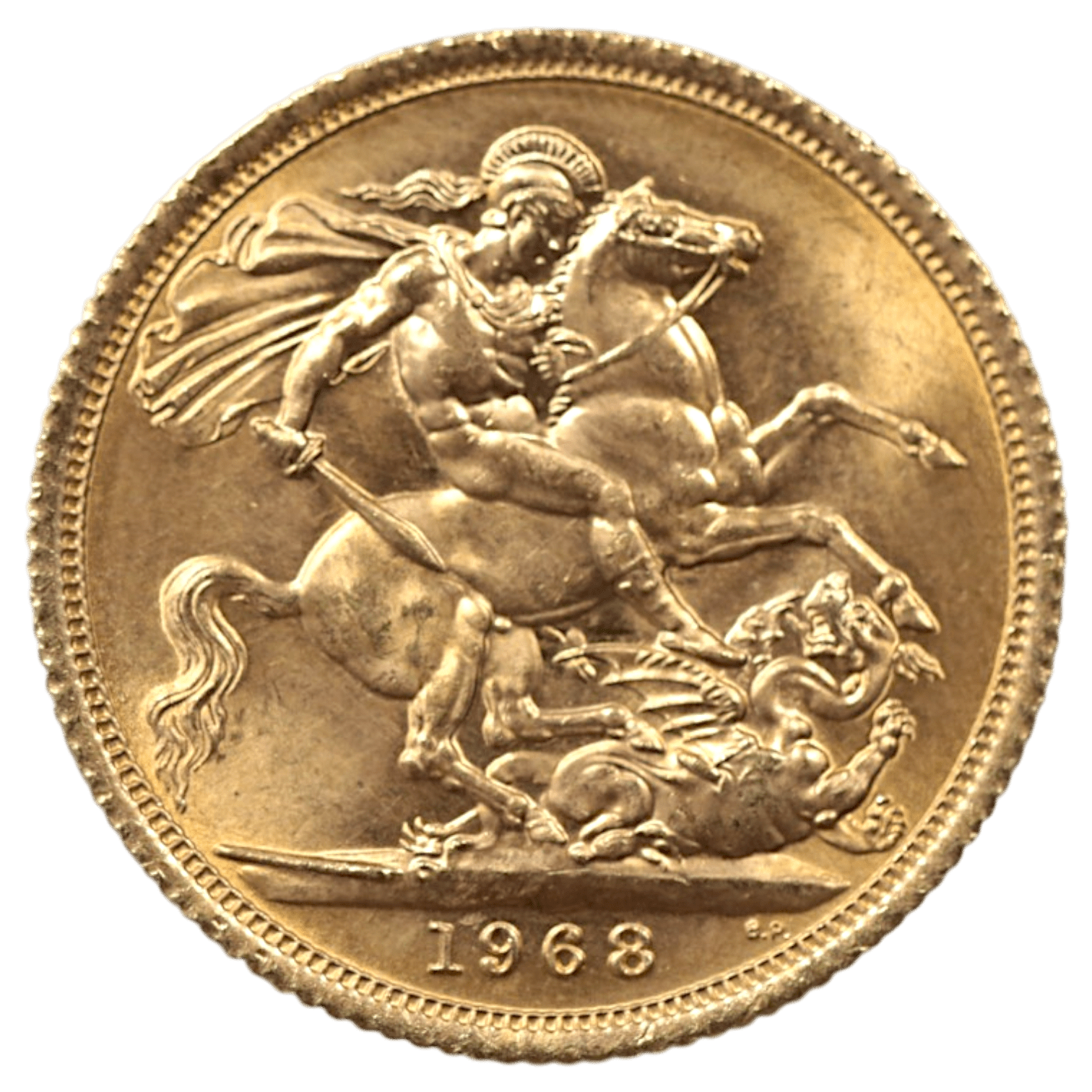 イギリス ソヴリン金貨 1968年 ロンドン鋳 エリザベス2世 ヤングヘッド - NJ BUYER'S MARKETPLACE