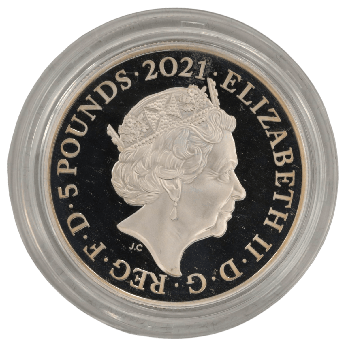 イギリス 5ポンド銀貨 2021年 ロンドン鋳 エディンバラ公フィリップ エリザベス2世 元箱・保証書付属 - NJ BUYER'S MARKETPLACE