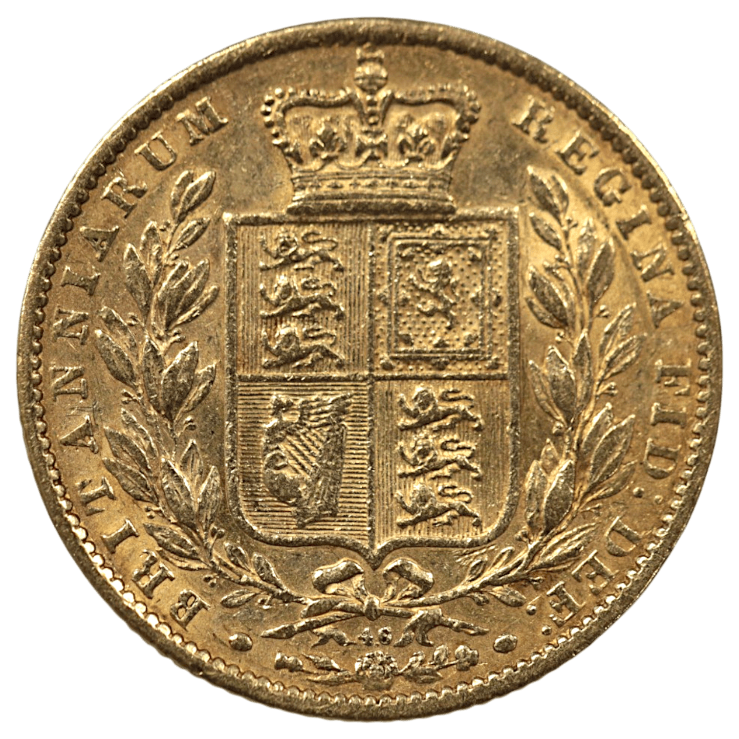 イギリス ソヴリン金貨 1869年 ロンドン鋳 ヴィクトリア女王 Die No.46 - NJ BUYER'S MARKETPLACE