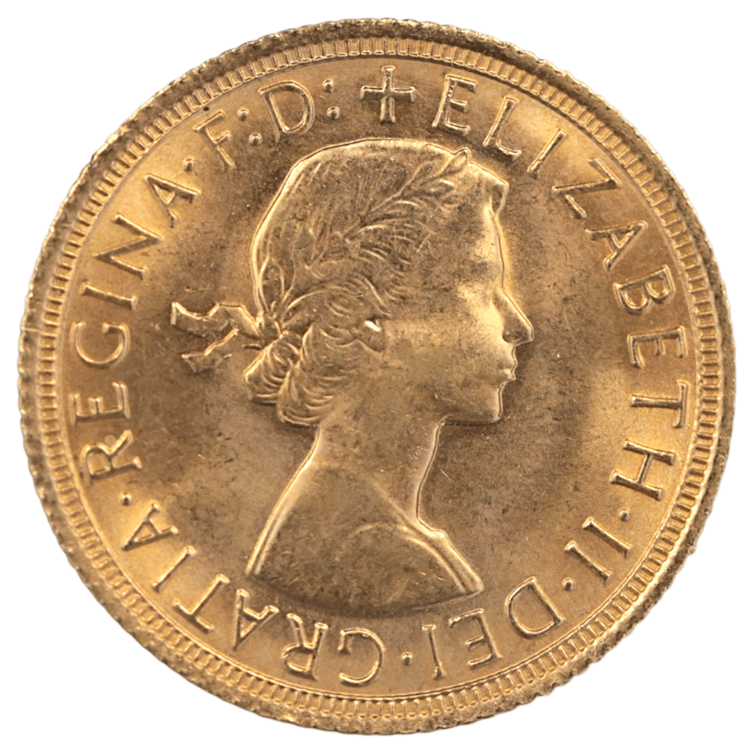 イギリス ソヴリン金貨 1968年 ロンドン鋳 エリザベス2世 ヤングヘッド - NJ BUYER'S MARKETPLACE