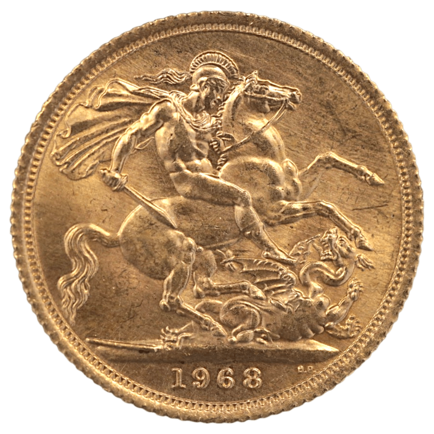 イギリス ソヴリン金貨 1968年 エリザベス2世 ヤングヘッド - NJ BUYER'S MARKETPLACE