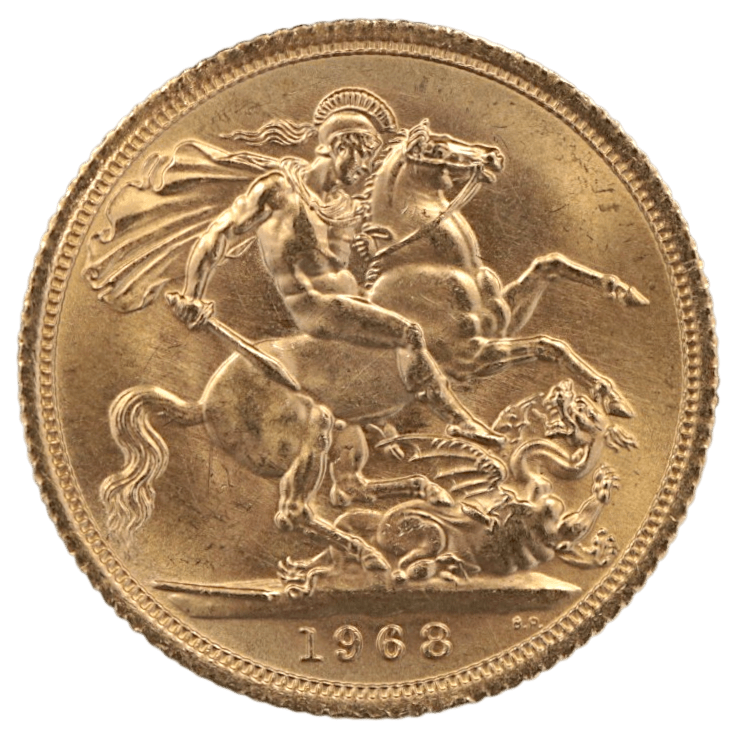 イギリス ソヴリン金貨 1968年 ロンドン鋳 エリザベス2世 ヤングヘッド - NJ BUYER'S MARKETPLACE