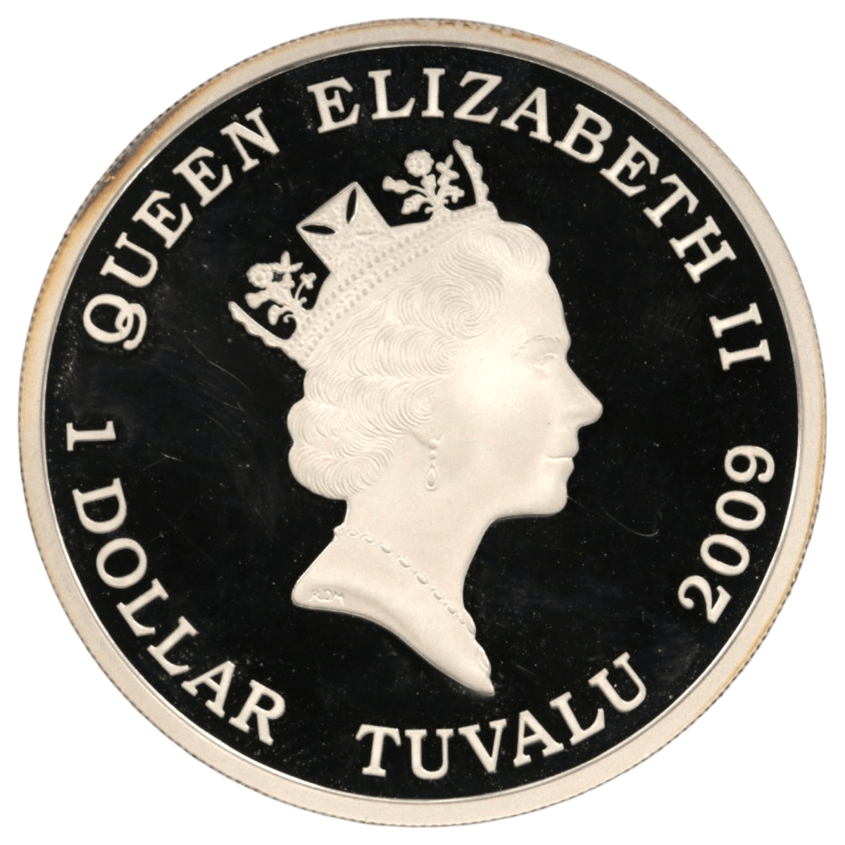 ツバル 1ドル銀貨 2009年 バービー エリザベス2世 - NJ BUYER'S MARKETPLACE