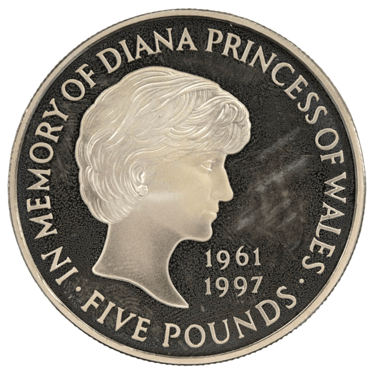 イギリス 5ポンド銀貨 1999年 ダイアナ追悼 エリザベス2世 - NJ BUYER'S MARKETPLACE