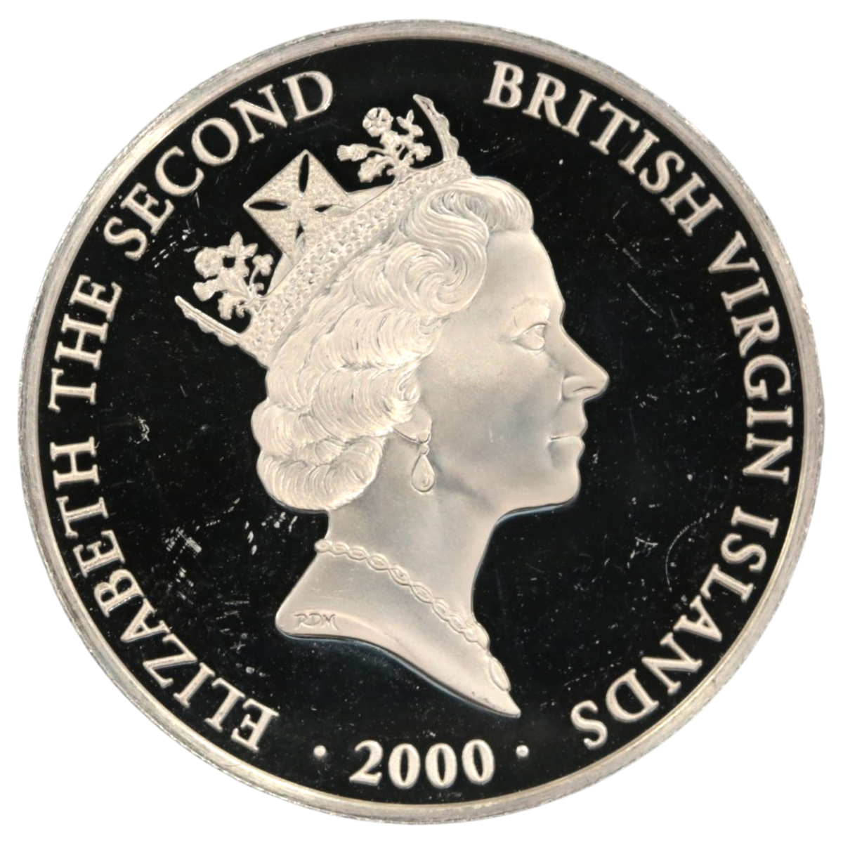 ヴァージン諸島 20ドル銀貨 2000年 10枚セット 世界の名画シリーズ エリザベス2世