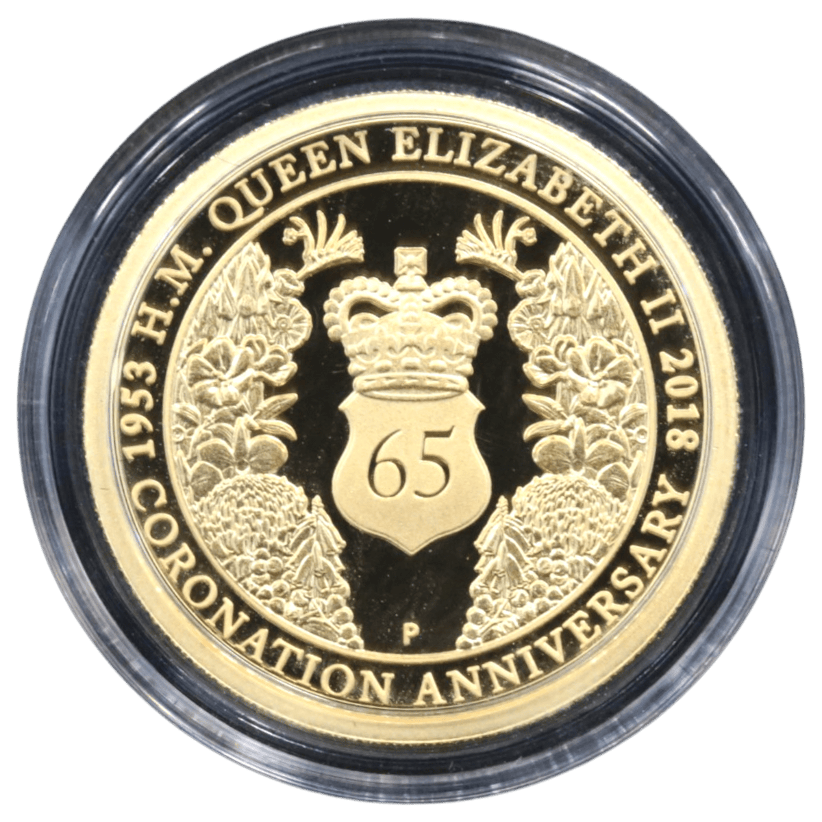 イギリス 25ポンド金貨 2018年 エリザベス2世 在位25周年 元箱・保証書付属 - NJ BUYER'S MARKETPLACE
