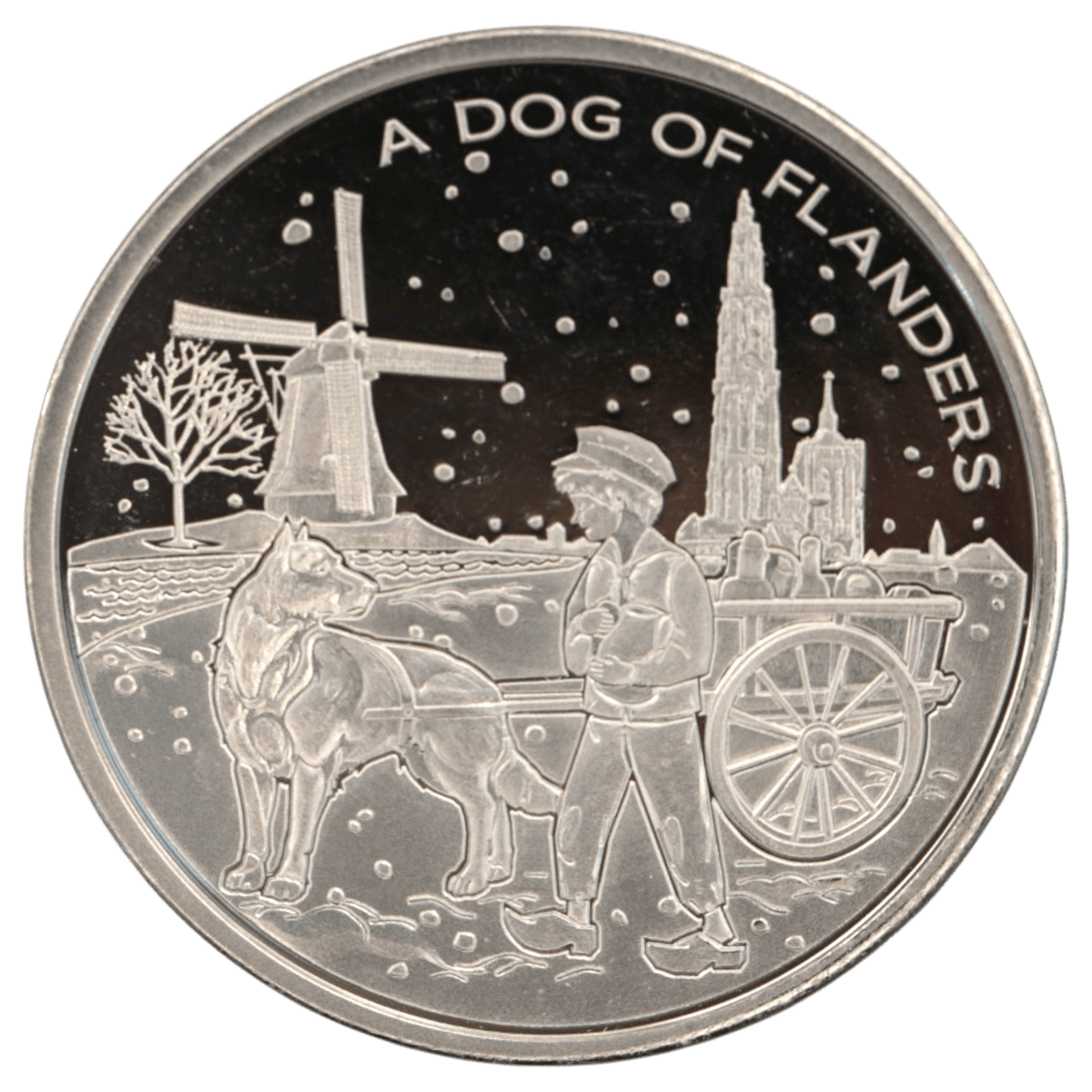 ベルギー 20ユーロ銀貨 2010年 フランダースの犬 - NJ BUYER'S MARKETPLACE