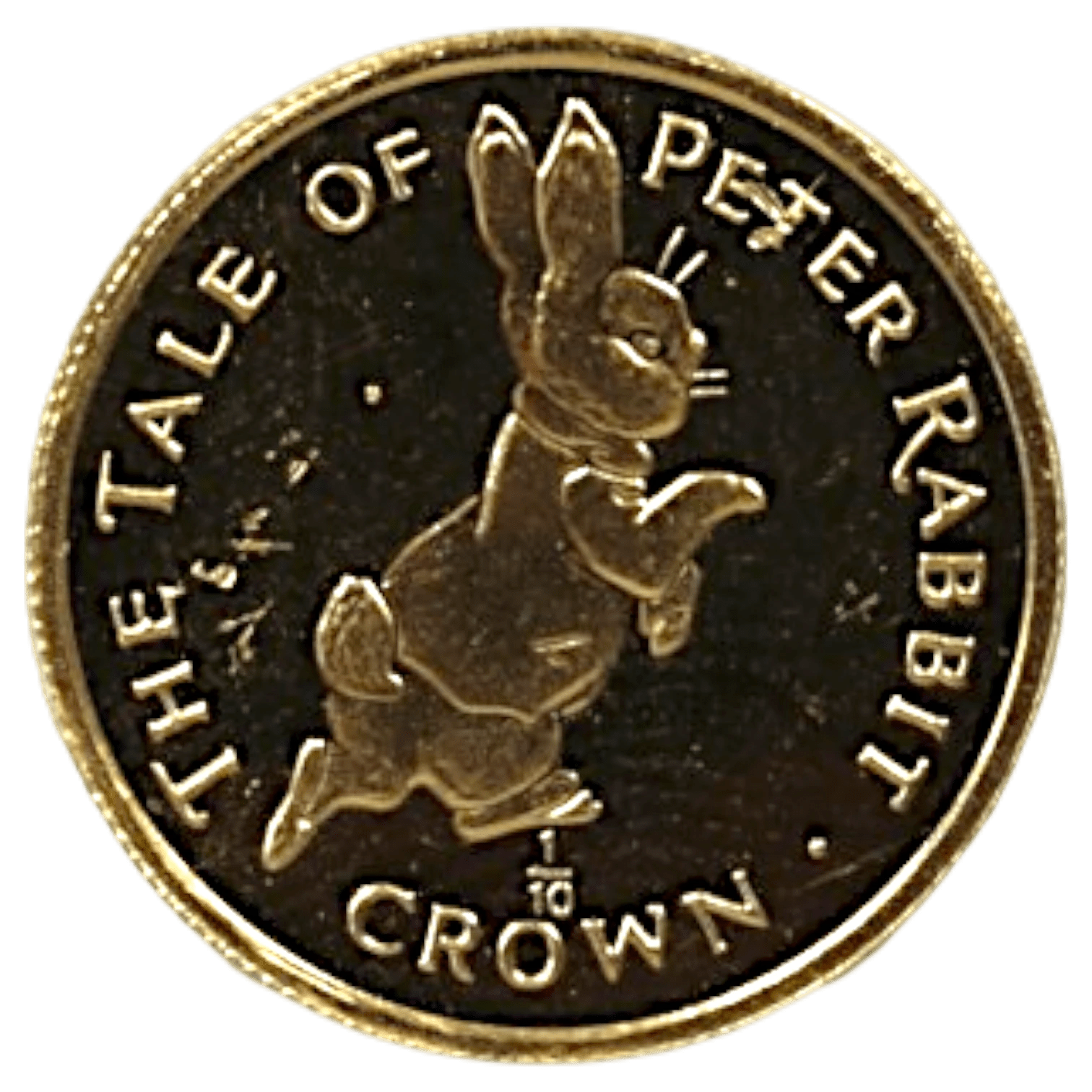 ジブラルタル 1/10クラウン金貨 1995年 ポブジョイ鋳 ピーターラビット - NJ BUYER'S MARKETPLACE