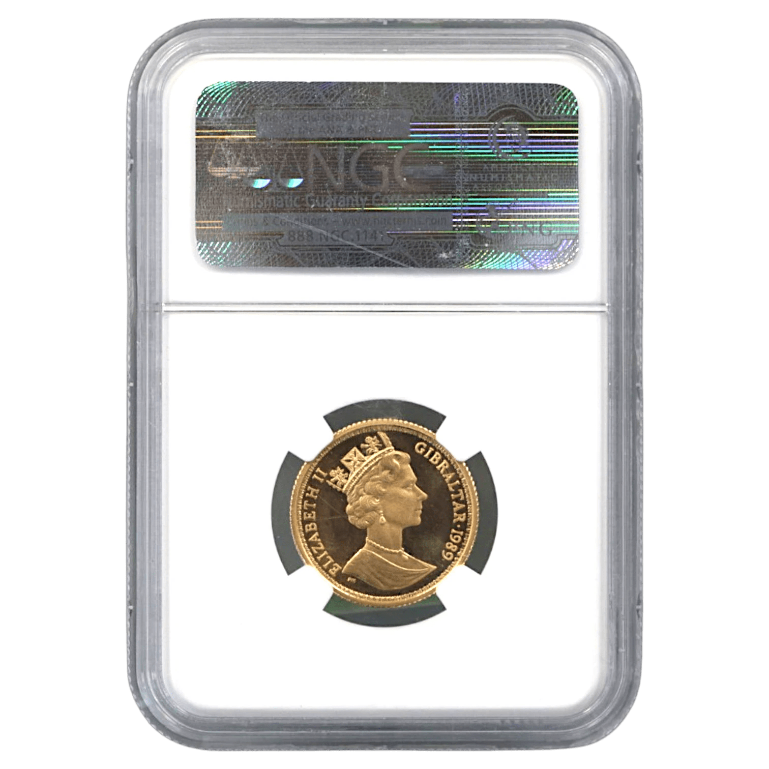 ジブラルタル ソヴリン金貨 1989年 PF68UC ポブジョイ鋳 ウナとライオン - NJ BUYER'S MARKETPLACE