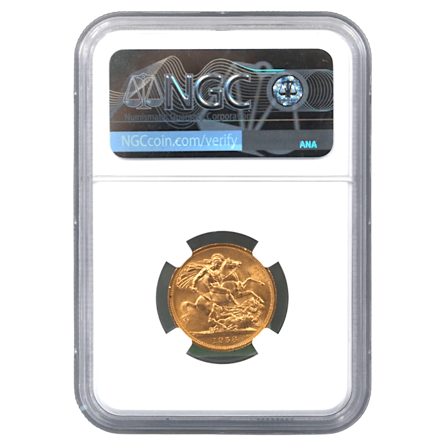 イギリス ソヴリン金貨 1958年 ロンドン鋳 エリザベス2世 MS66 - NJ BUYER'S MARKETPLACE