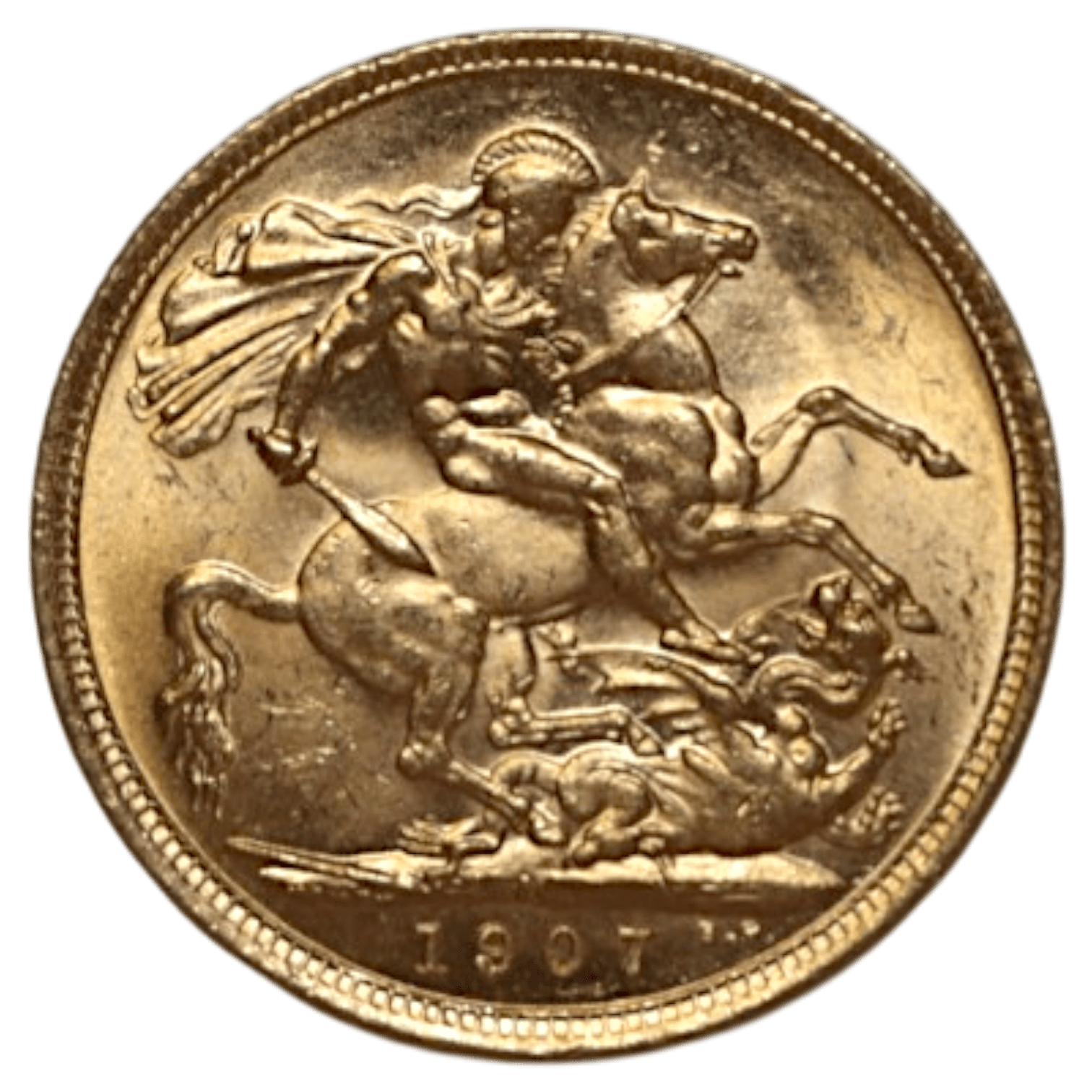 オーストラリア ソヴリン金貨 1907年 メルボルン鋳 エドワード7世 - NJ BUYER'S MARKETPLACE