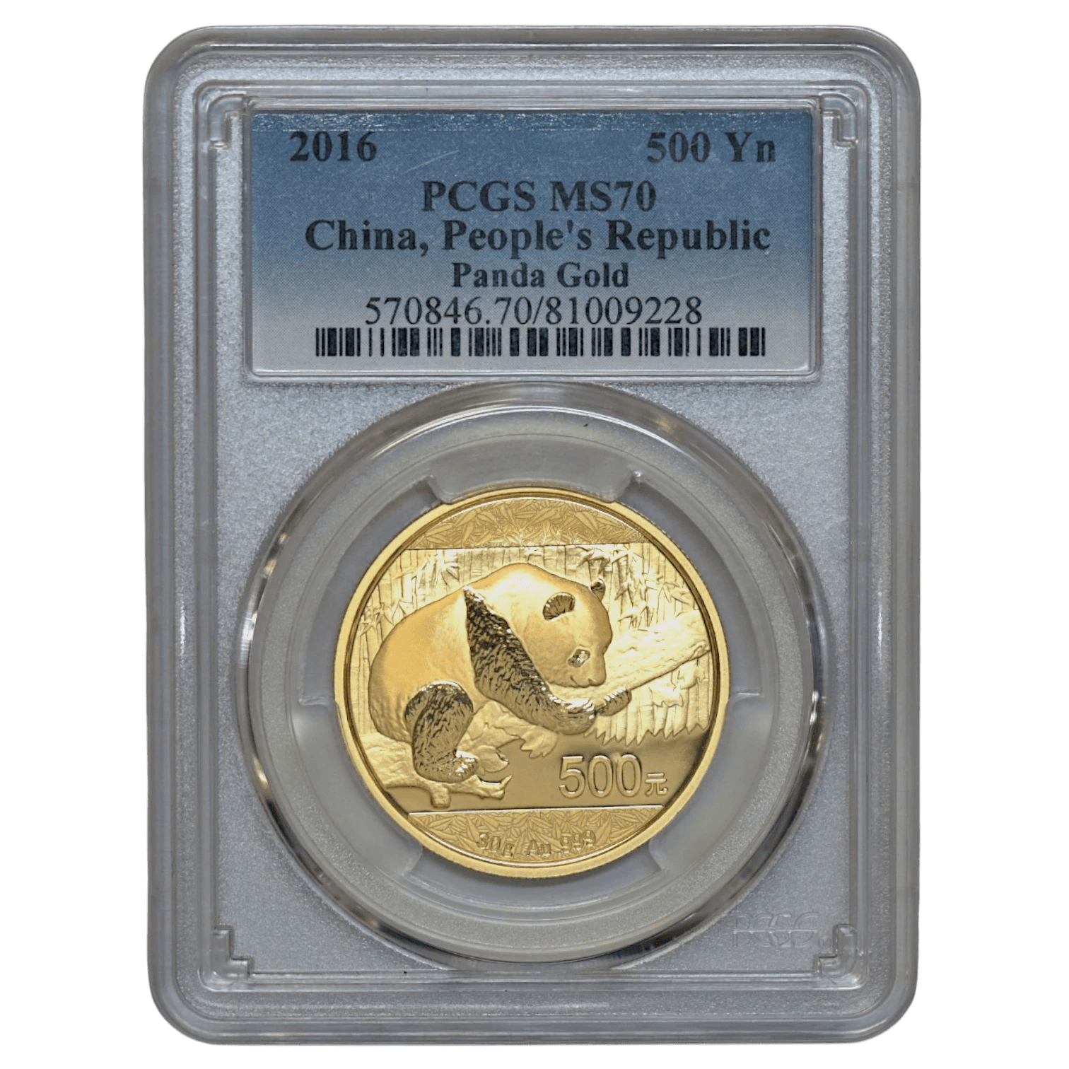 中国 500元金貨 2016年 パンダ PCGS MS70 - NJ BUYER'S MARKETPLACE