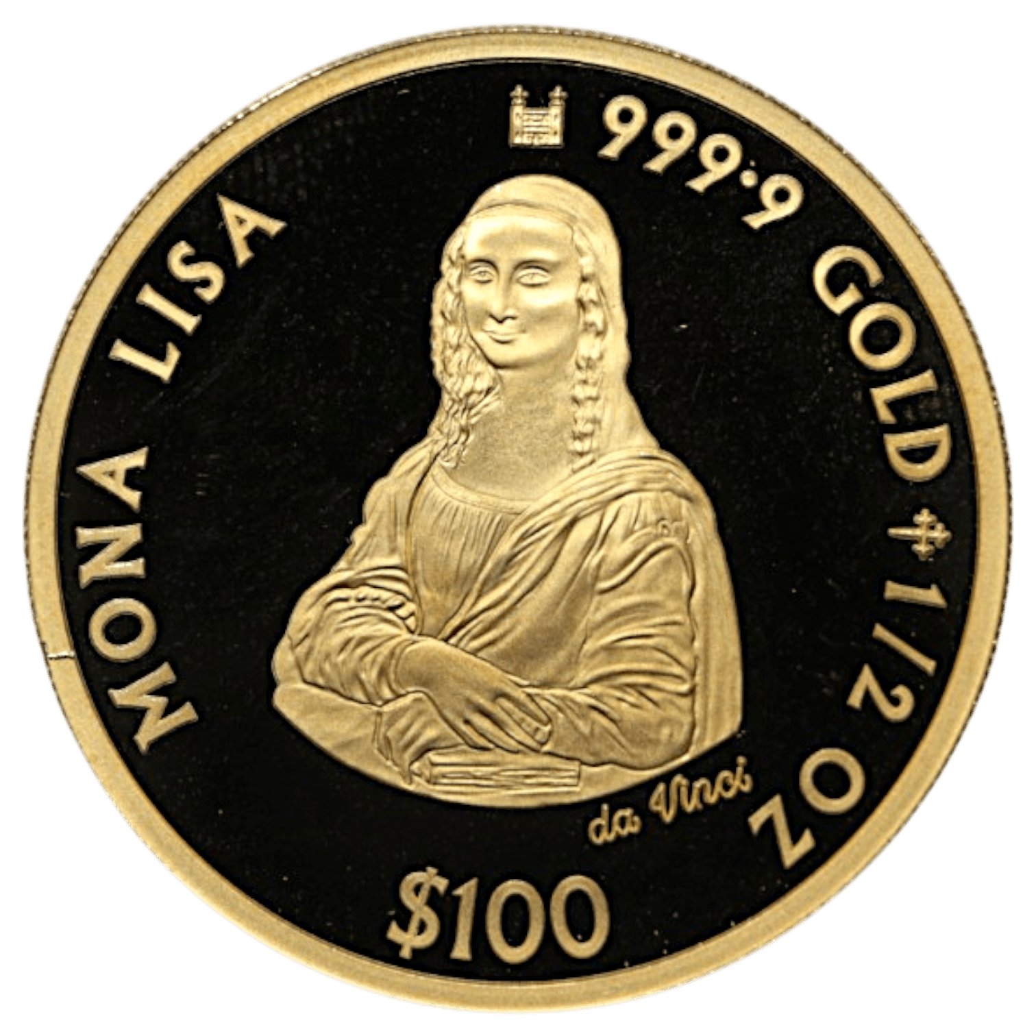 クック島 100ドル金貨 2019年 ロンドン鋳 モナ・リザ エリザベス2世 - NJ BUYER'S MARKETPLACE