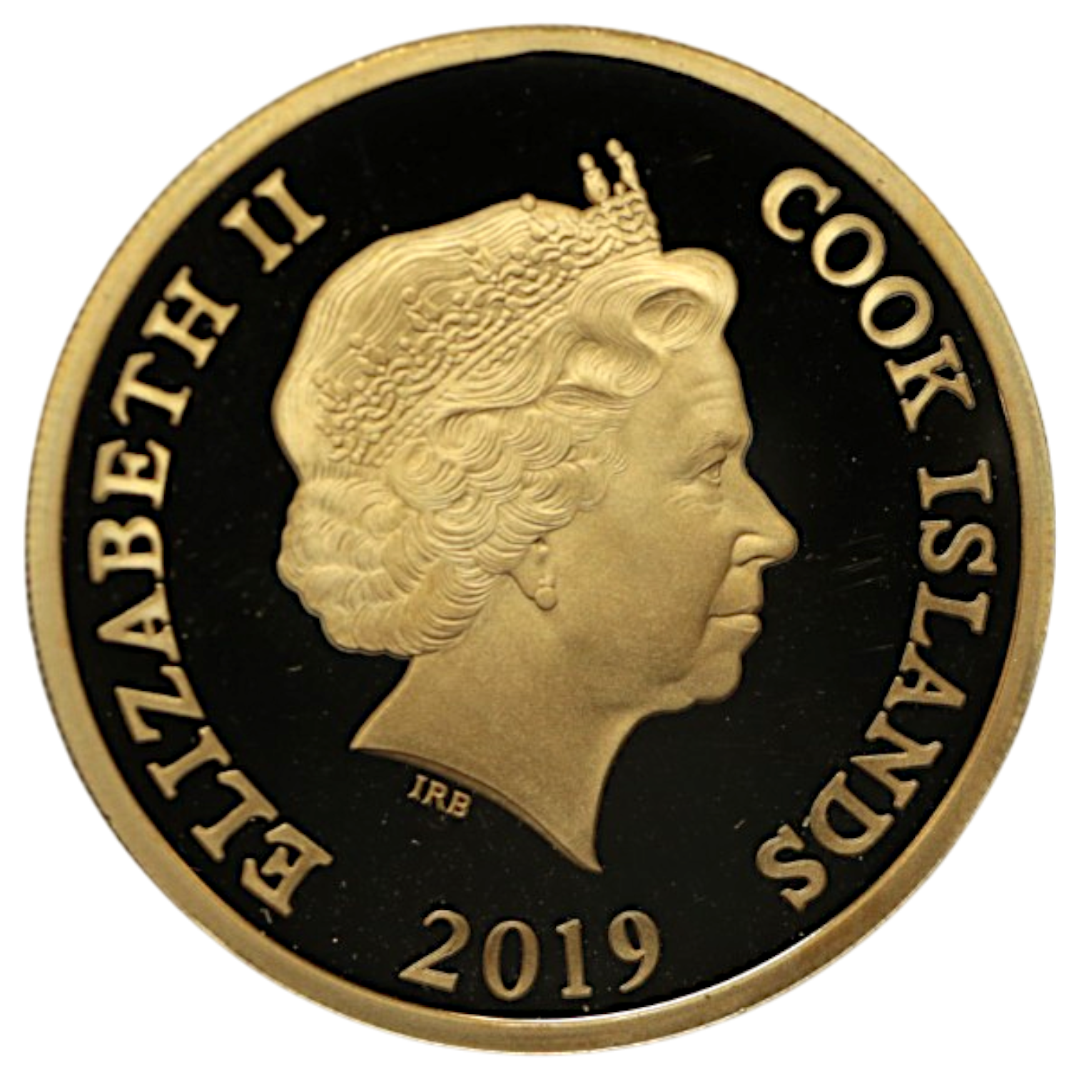 クック島 100ドル金貨 2019年 ロンドン鋳 モナ・リザ エリザベス2世