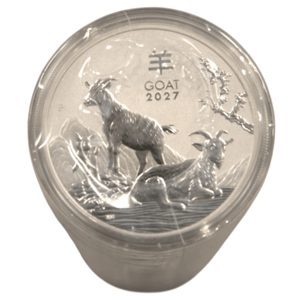 オーストラリア 1ドル銀貨 20枚セット 2027年 パース鋳 干支 羊 - NJ BUYER'S MARKETPLACE